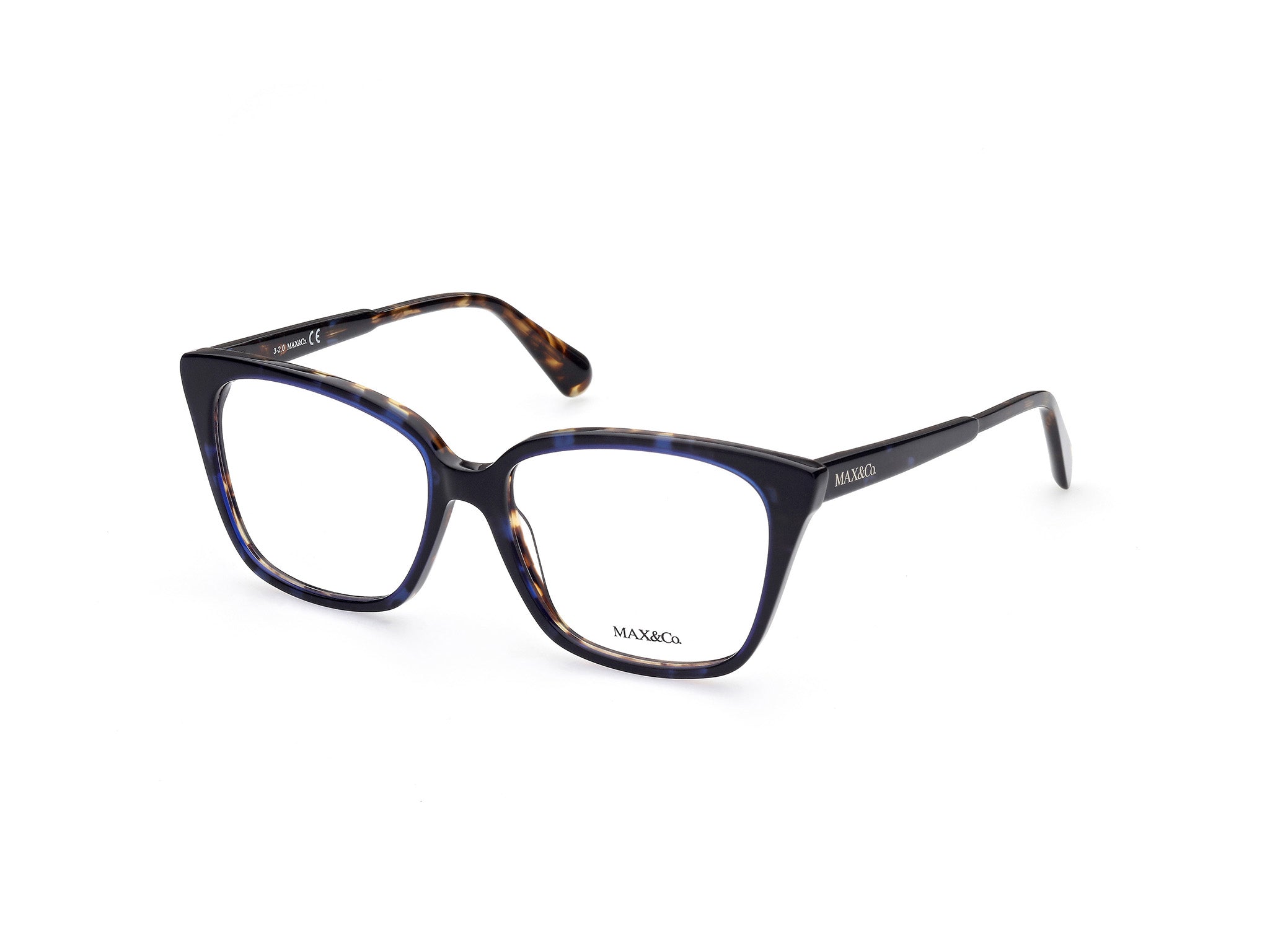 0889214263278 - Damen MO5033 092 Rahmen von BRILLEN Acetat Blau  Quadratisch Normal