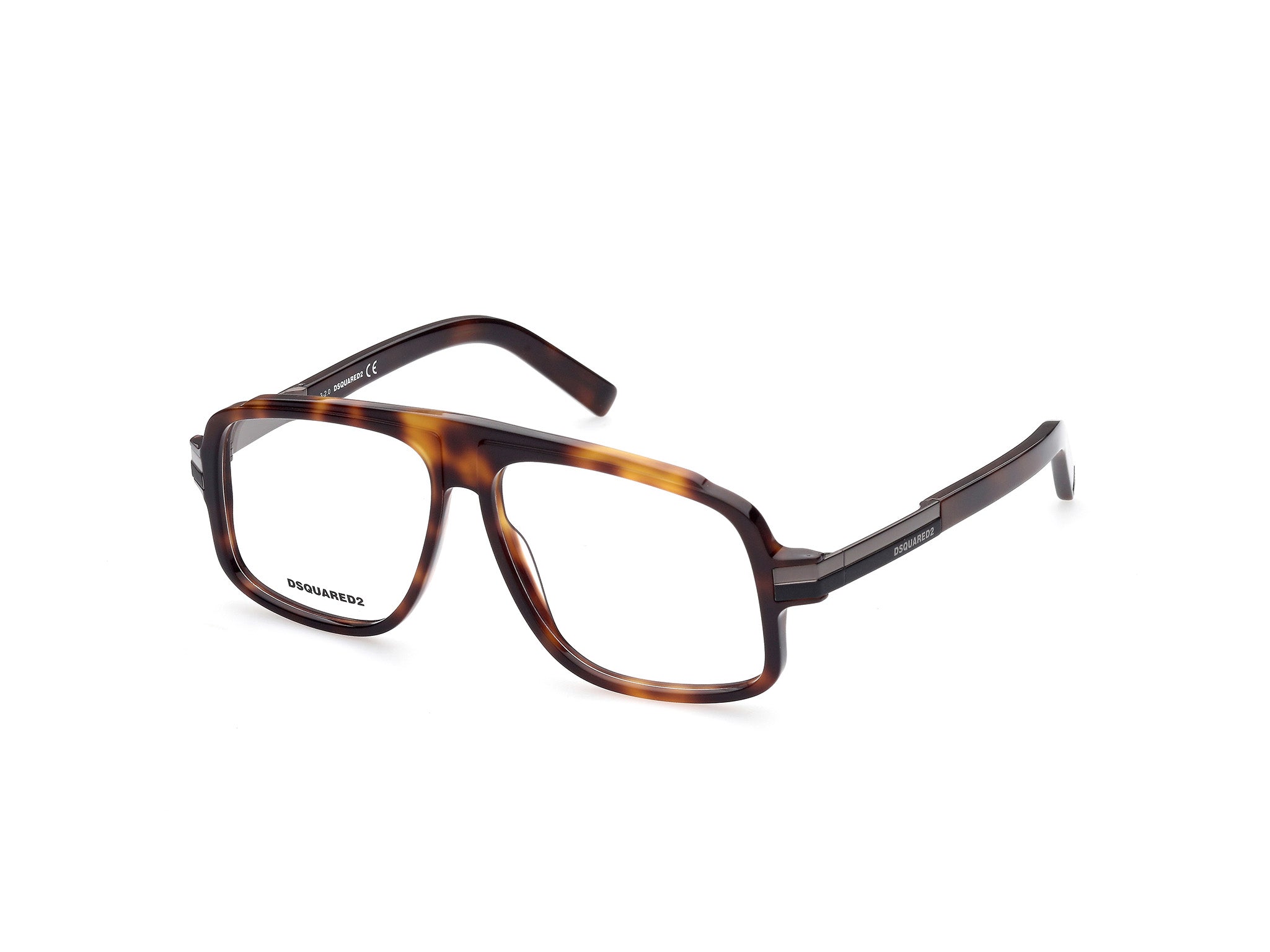 0889214265401 - Herren DQ5344 052 Rahmen von BRILLEN Steckdose Acetat Havanna  Quadratisch