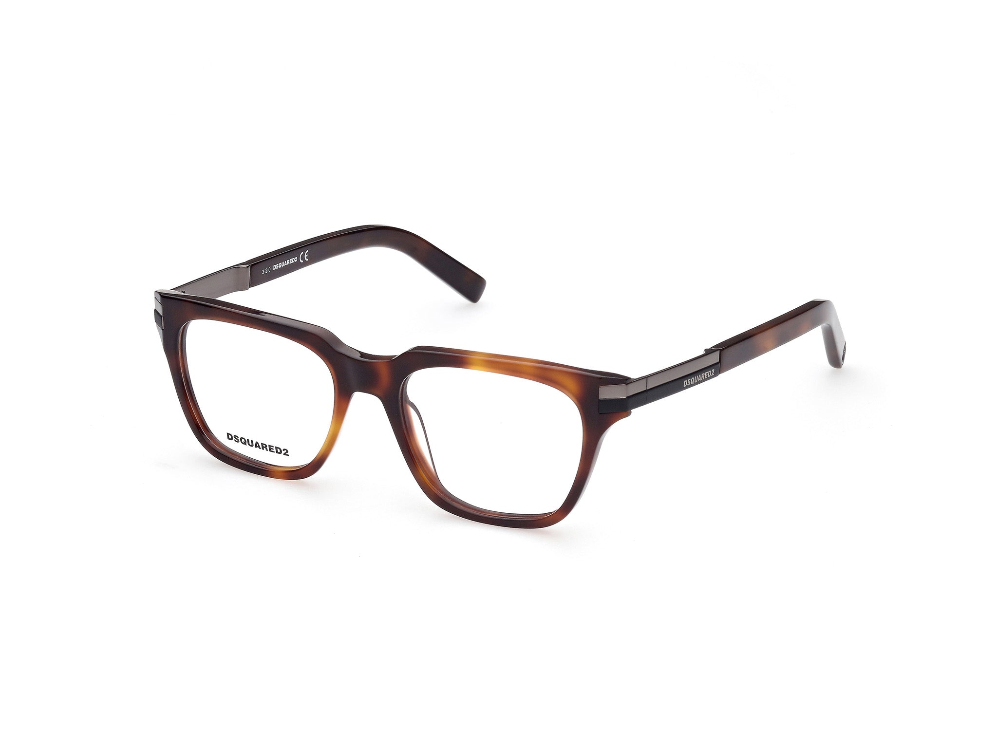 0889214265432 - Damen DQ5345 052 Rahmen von BRILLEN Steckdose Acetat Havanna  Quadratisch