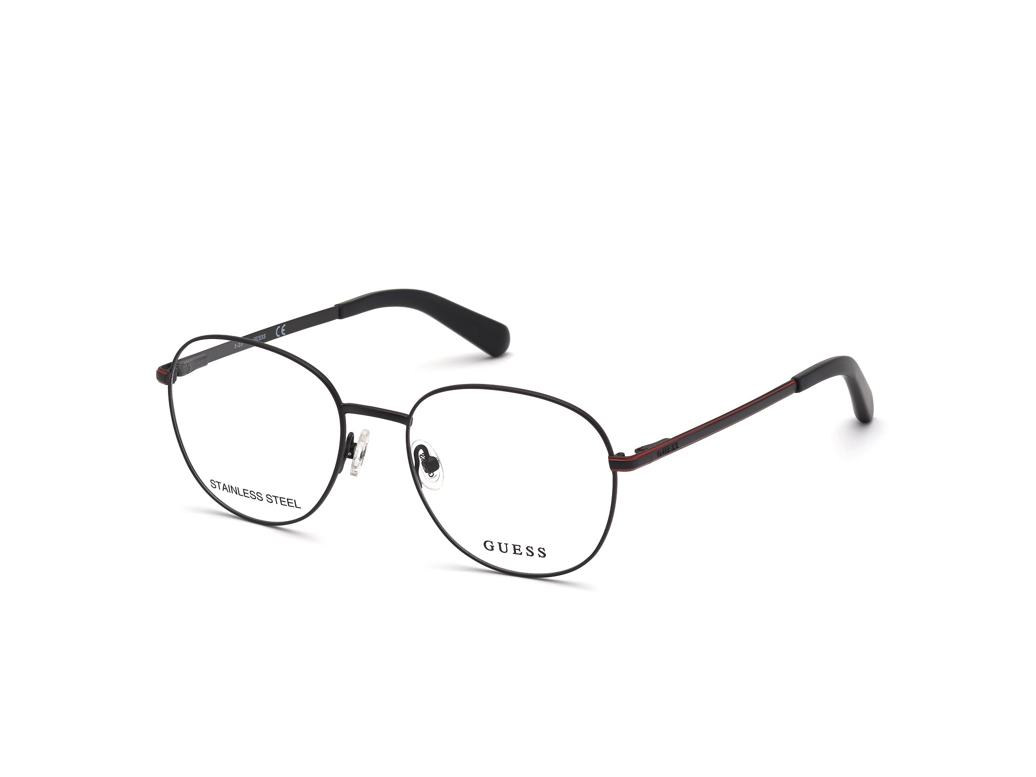0889214266132 - Herren GU50035 002 Rahmen von BRILLEN Metall Schwarz  Rund Normal 0889214266132 - Herren GU50035 002 Rahmen von BRILLEN Metall Schwarz  Rund Normal
