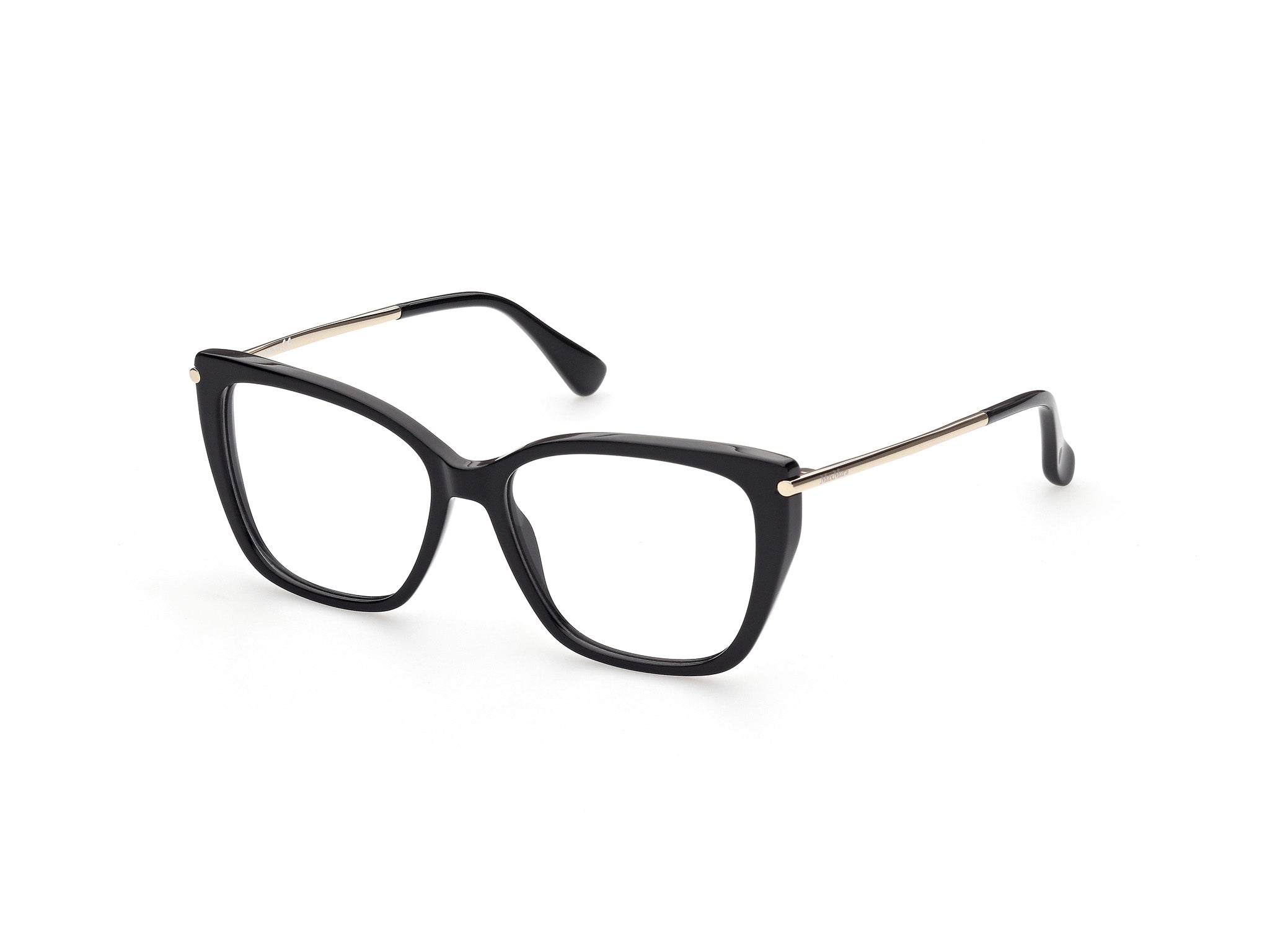 0889214276155 - Frau MM5007 001 Rahmen von BRILLEN Acetat Glänzend schwarz  Hocken Normal