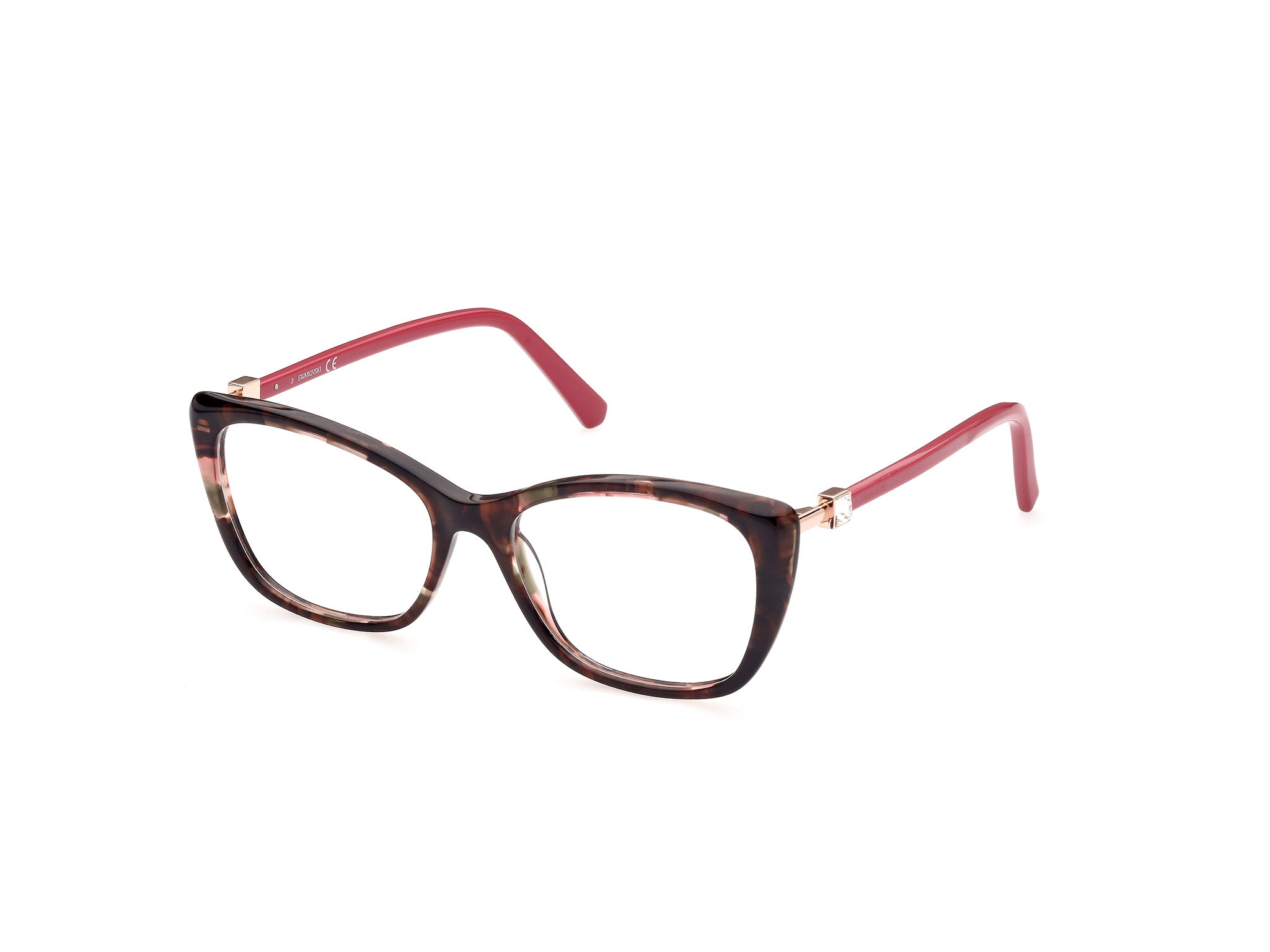 0889214287489 - Damen SK5416 055 Rahmen von BRILLEN Steckdose Acetat Havanna  Quadratisch Normal