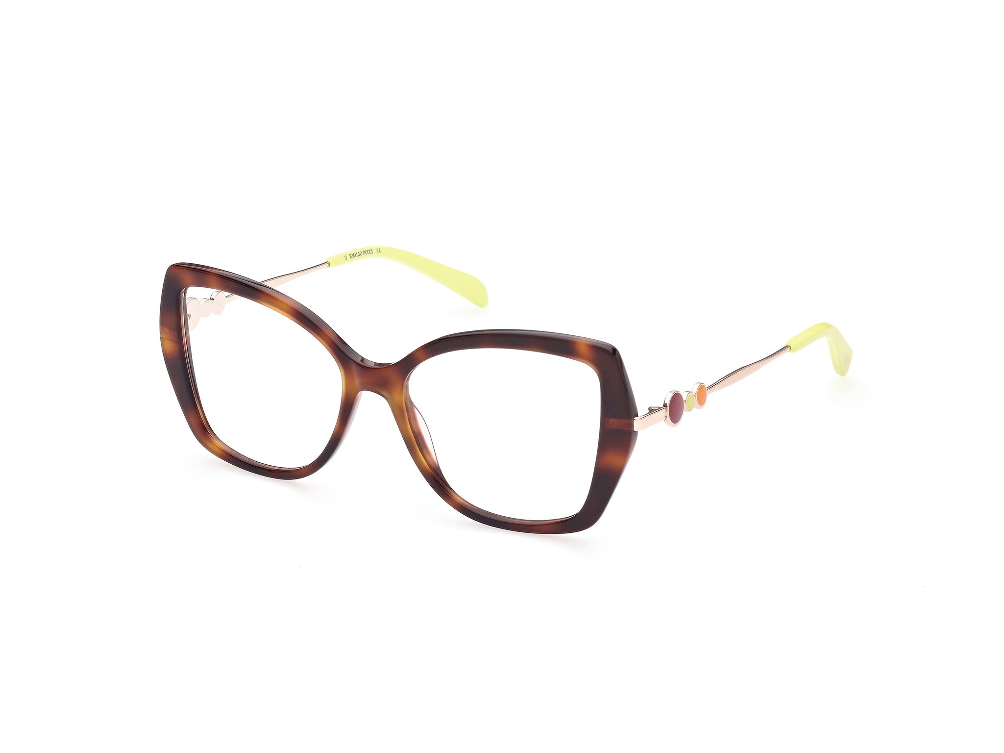 0889214291929 - Emilio Pucci Damen EP5191 052 Rahmen von BRILLEN Acetat Havanna  Schmetterling Normal