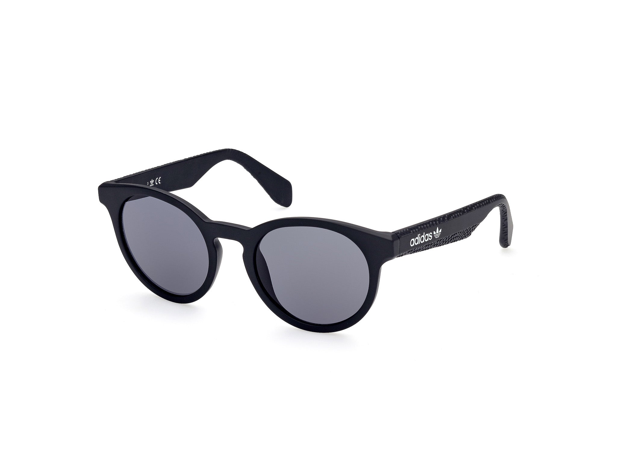 0889214299314 - Unisex Or0056 02a Gläser SONNENBRILLEN Injiziert Black-opaco Rauch Rund Normal