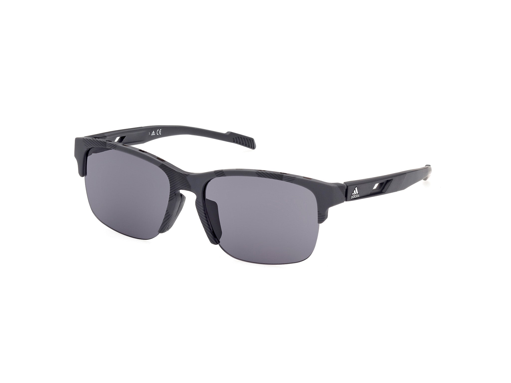 0889214301413 - Unisex SP0048 05A Gläser SONNENBRILLEN Injiziert Schwarz Grau Quadratisch Normal