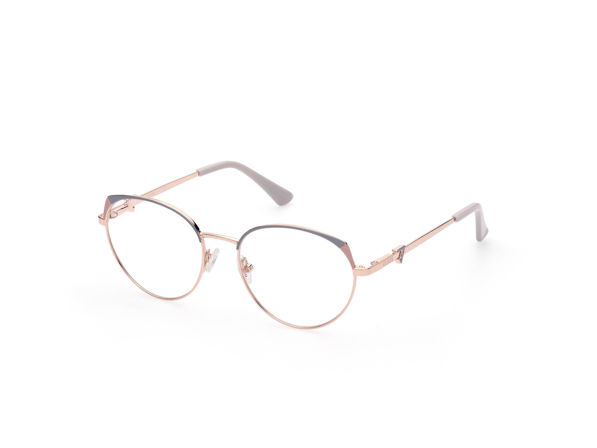 0889214310187 - Frau GU2867 028 Rahmen von BRILLEN Metall Rosa Gold  Kreisel Normal