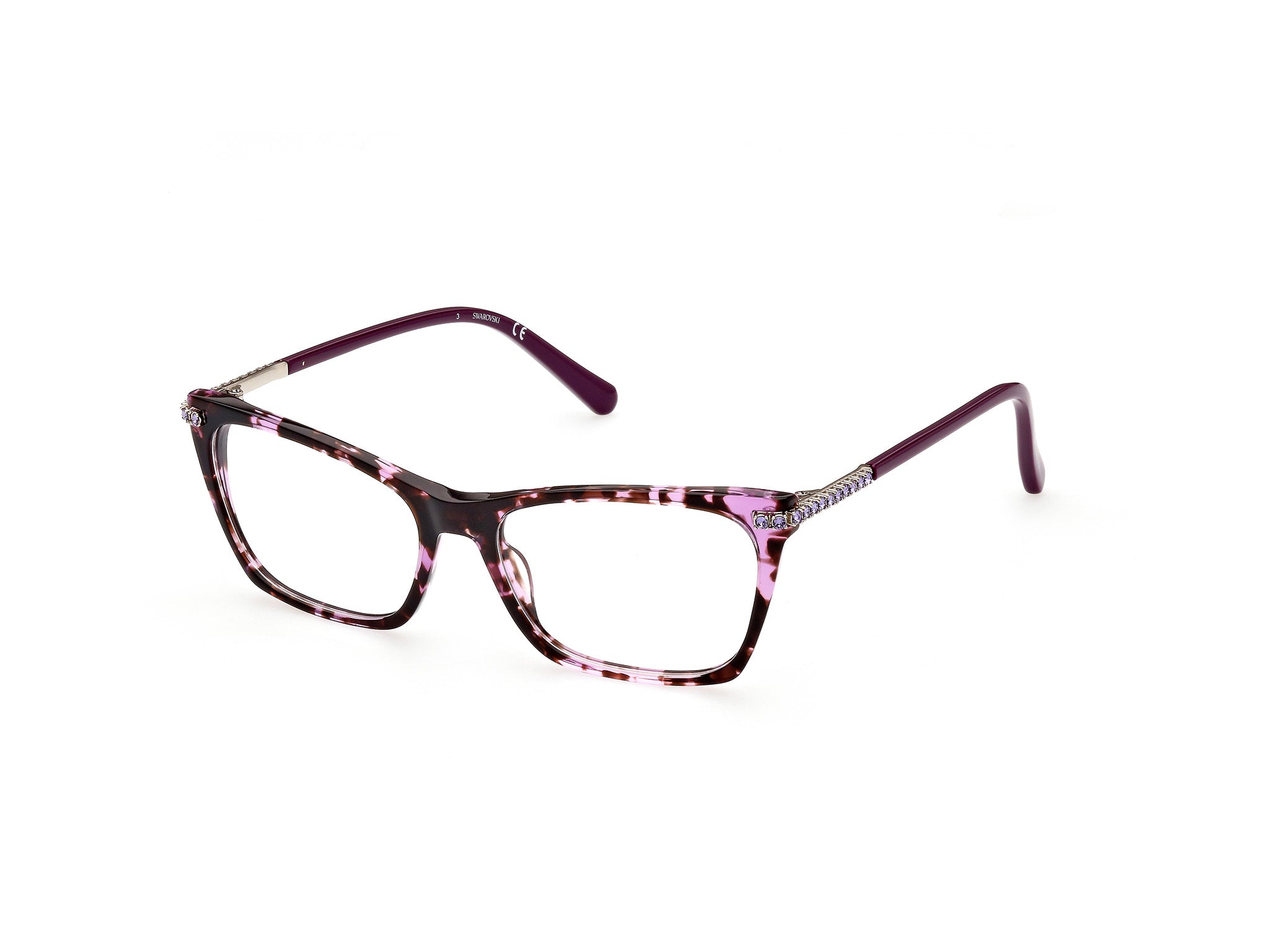 0889214323002 - Damen SK5426 55A Rahmen von BRILLEN Steckdose Acetat Farbiger Havanna  Quadratisch Normal