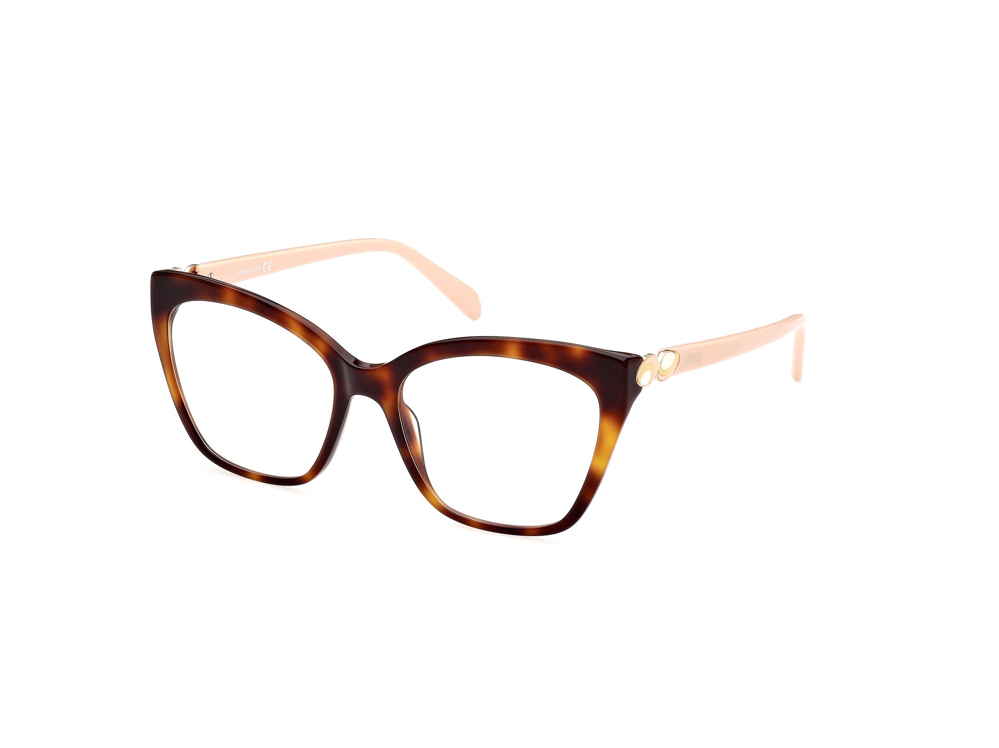 0889214324832 - Emilio Pucci Damen EP5195 052 Rahmen von BRILLEN Acetat Havanna  Quadratisch Normal