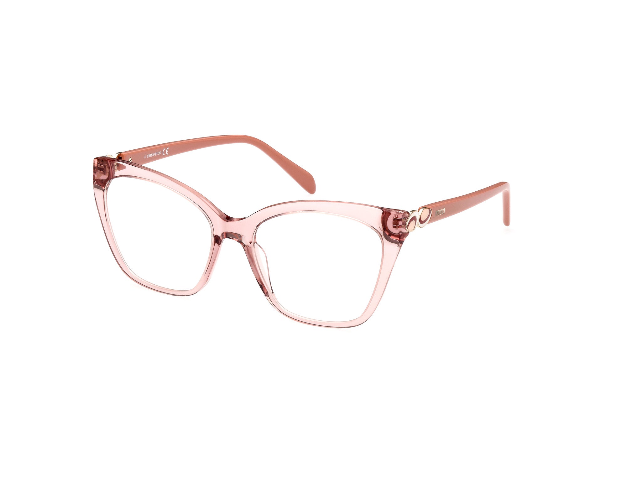 0889214324849 - Emilio Pucci Damen EP5195 072 Rahmen von BRILLEN Acetat Rosa  Quadratisch Normal