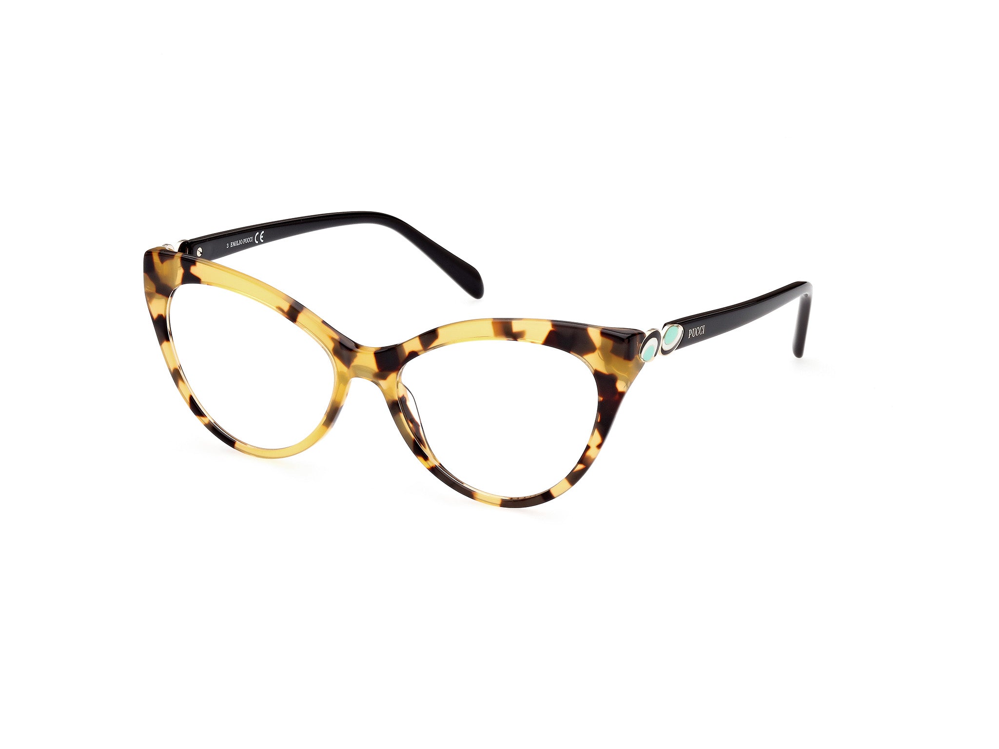 0889214324870 - Emilio Pucci Frau EP5196 055 Rahmen von BRILLEN Acetat Havanna  Katzenauge Normal