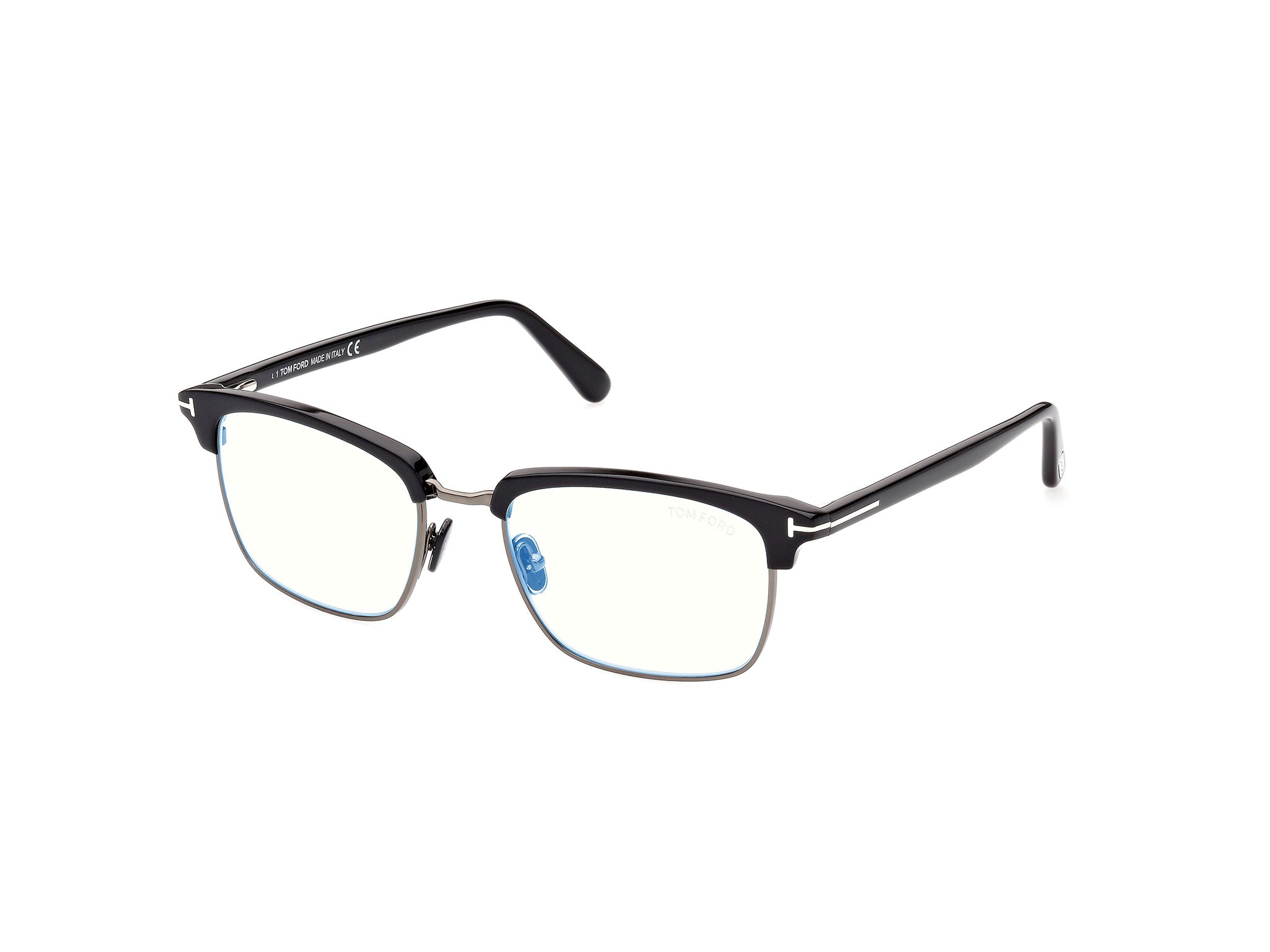 0889214327123 - TOM FORD Mann FT5801-B 001 Rahmen von BRILLEN Acetat Schwarz Hocken Blaues Antilicht 0889214327123 - TOM FORD Mann FT5801-B 001 Rahmen von BRILLEN Acetat Schwarz Hocken Blaues Antilicht