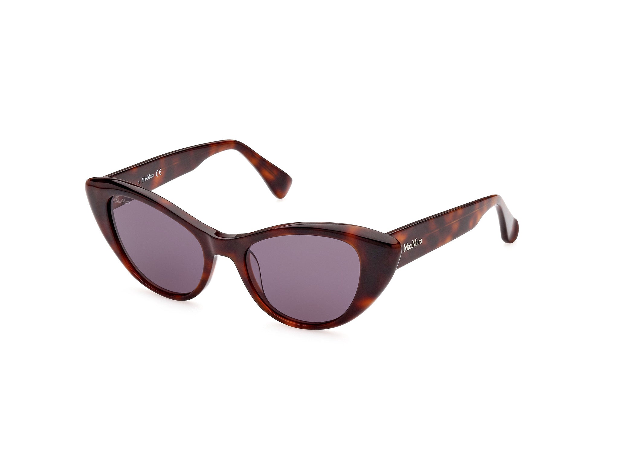 0889214332066 - Damen MM0039 Logo10 52a Gläser SONNENBRILLEN Acetat Havanna Rauch Cat Eye Normal