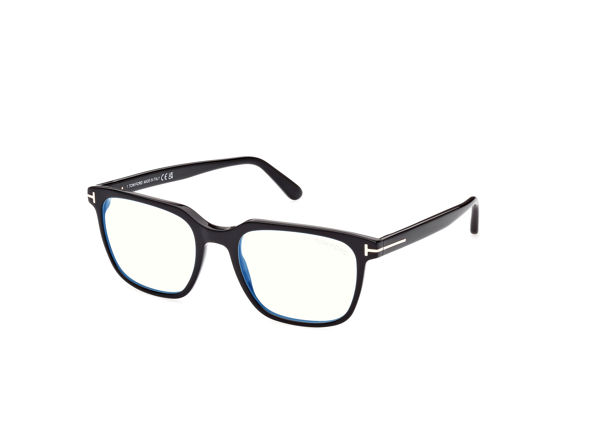 0889214336910 - TOM FORD Herren FT5818-B 1 Rahmen von BRILLEN Acetat Schwarz  Quadratisch Normal