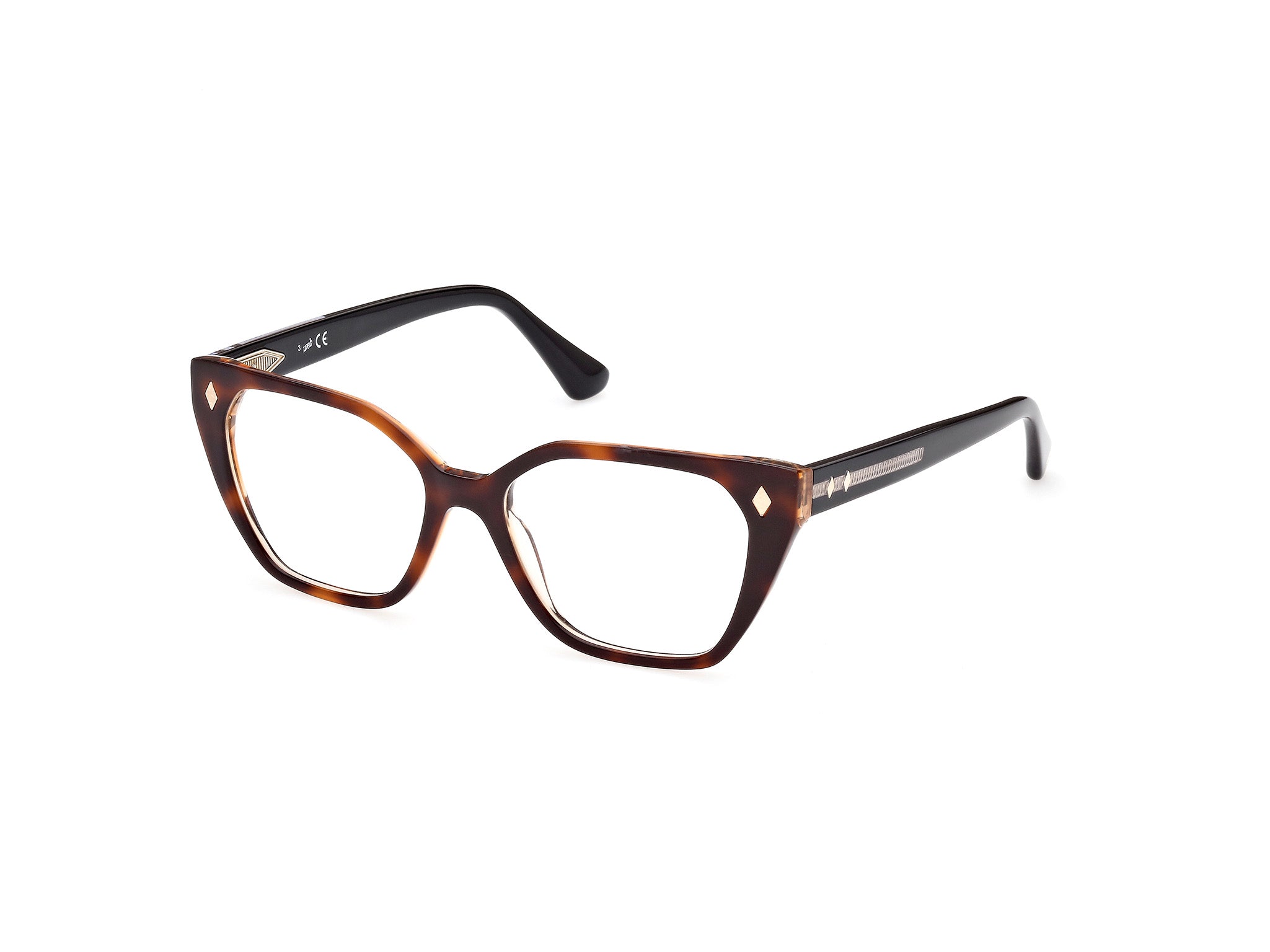 0889214339195 - Damen WE5385 056 Rahmen von BRILLEN Acetat Havanna  Geometrisch Normal