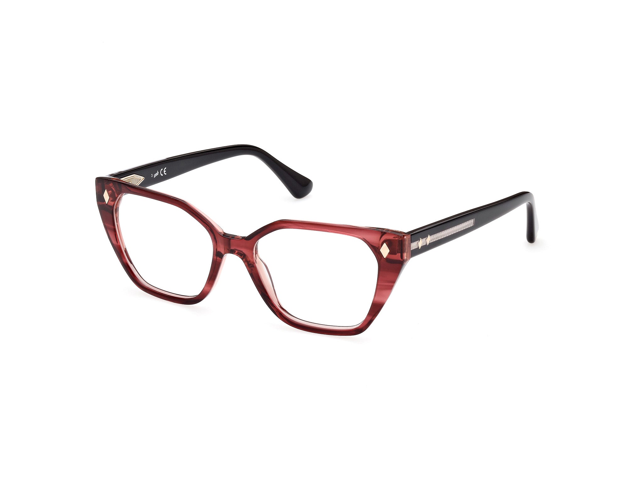 0889214339201 - Damen WE5385 074 Rahmen von BRILLEN Acetat Rosa  Geometrisch Normal