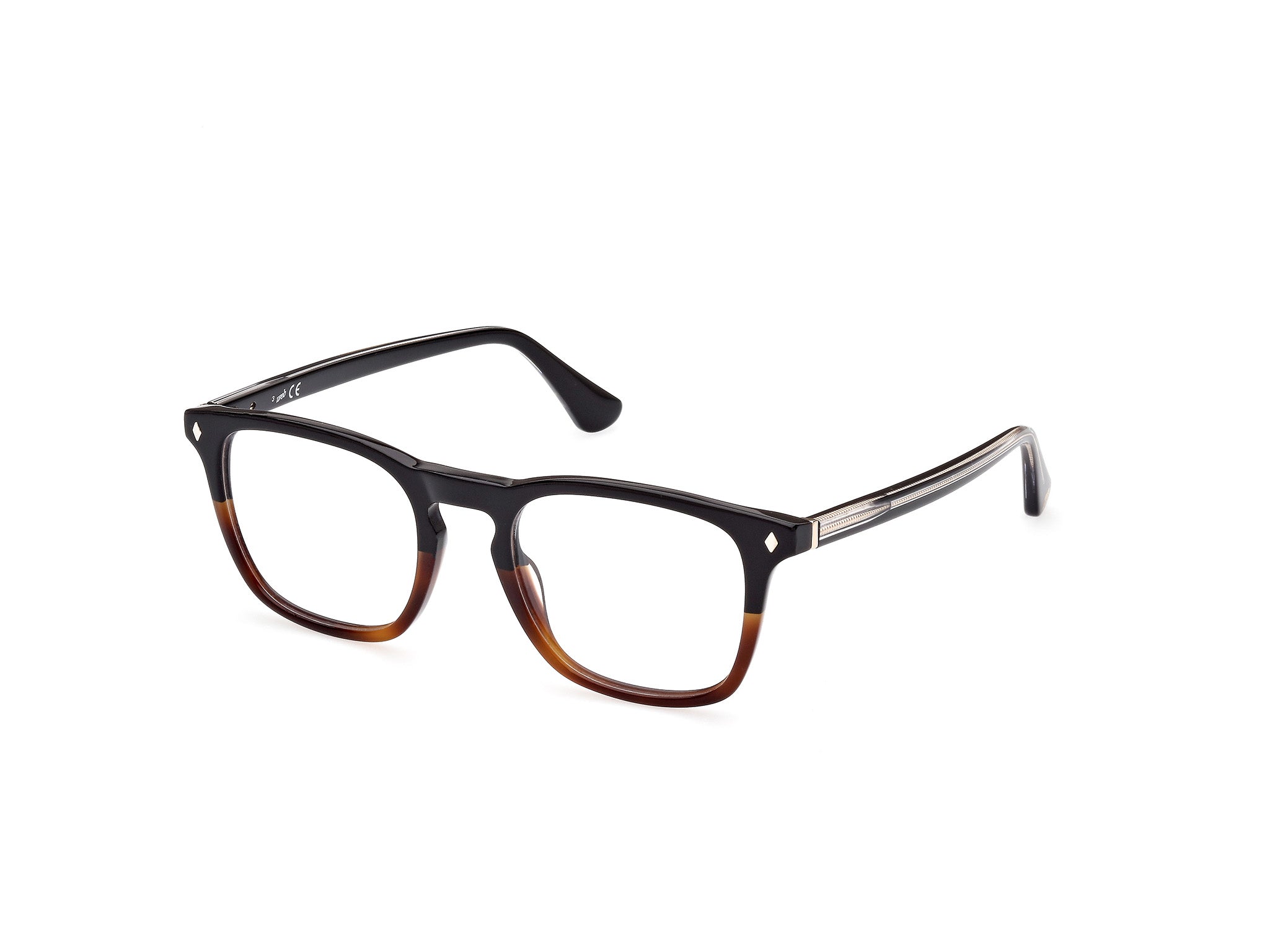 0889214339232 - Herren WE5386 56 Rahmen von BRILLEN Acetat Havanna  Quadratisch Normal