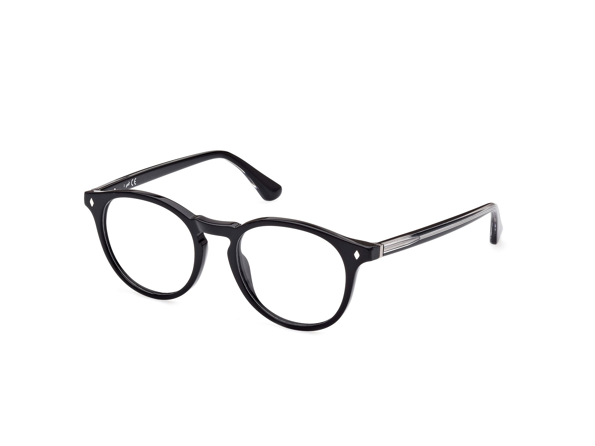 0889214339256 - Unisex WE5387 005 Rahmen von BRILLEN Acetat Schwarz  Kreisel Normal