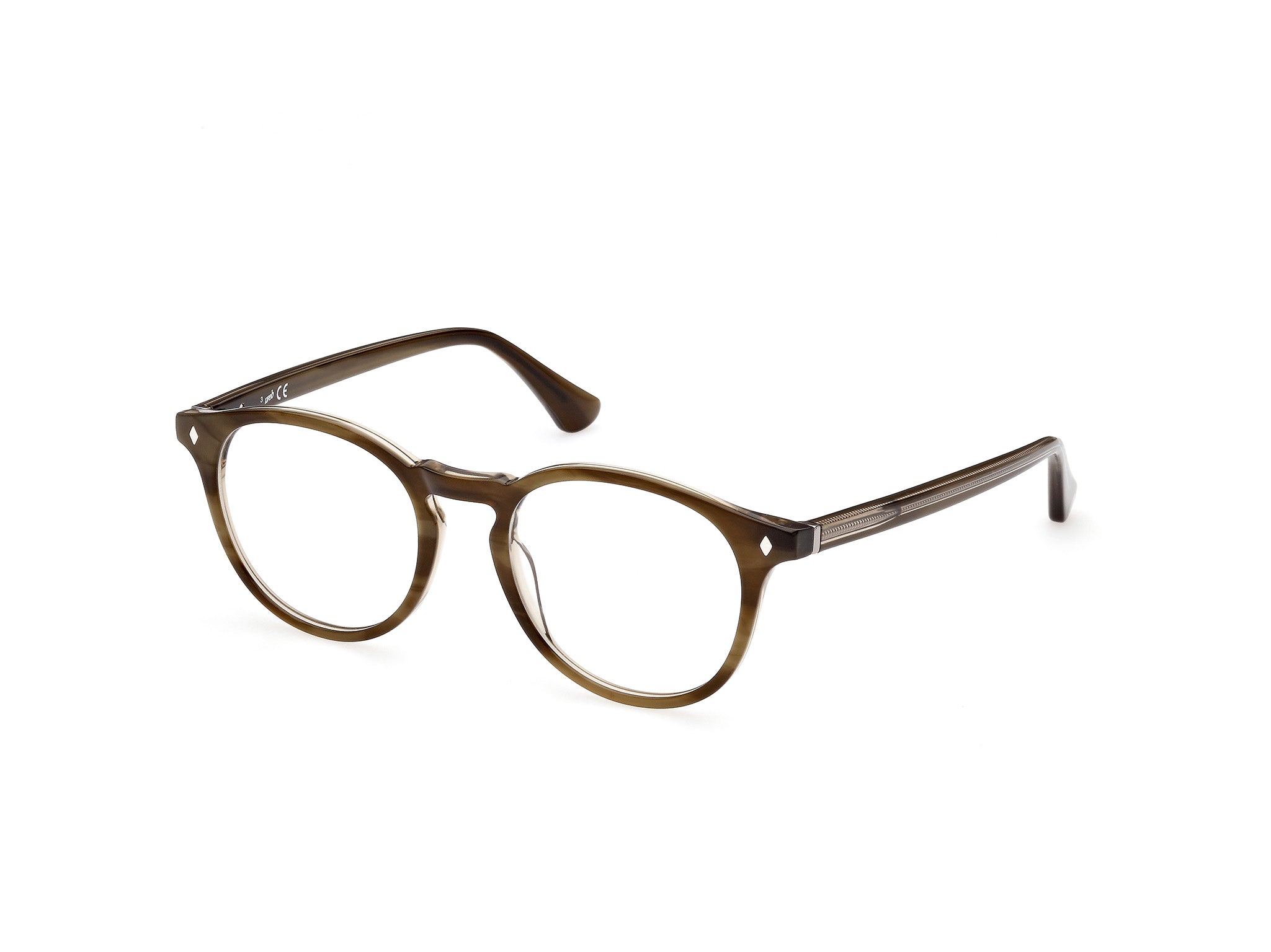 0889214339263 - Unisex WE5387 050 Rahmen von BRILLEN Acetat Dunkelbraun  Kreisel Normal