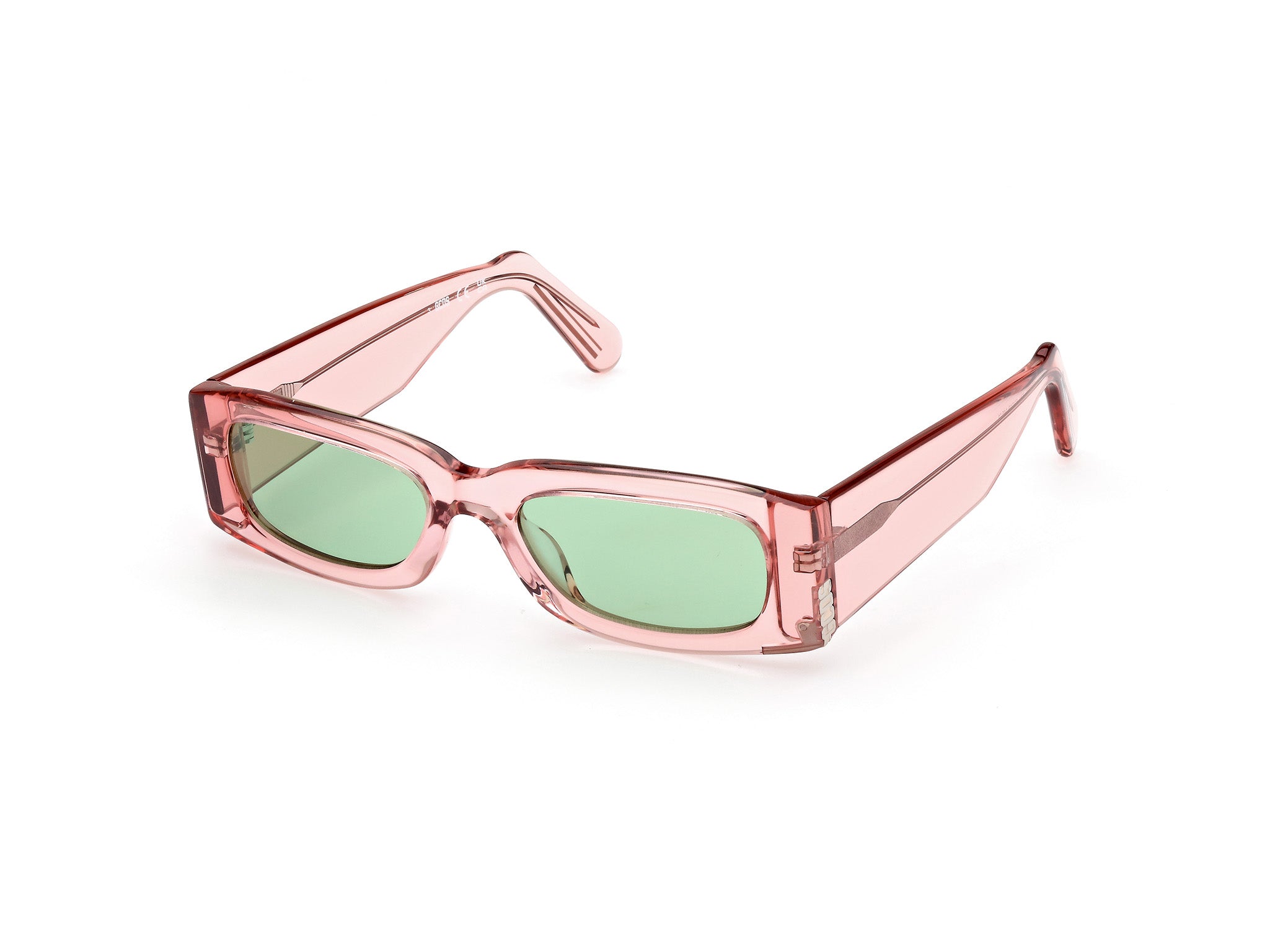 0889214366245 - Unisex GD0020 72N Gläser SONNENBRILLEN Acetat Rosa Grün Quadratisch Normal