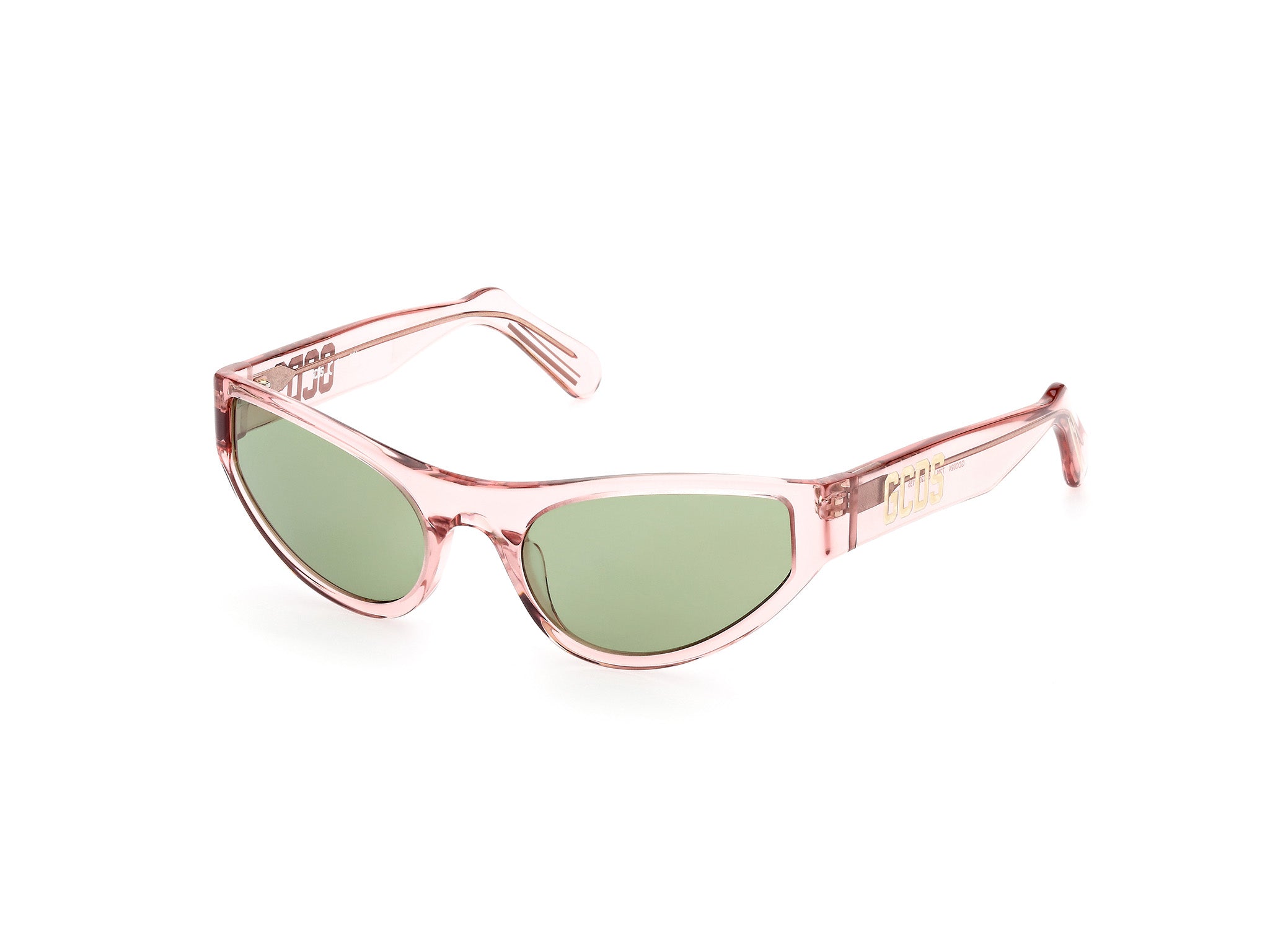 0889214366511 - Unisex GD0024 72n Gläser SONNENBRILLEN Acetat Rosa Grün Cat Eye Normal