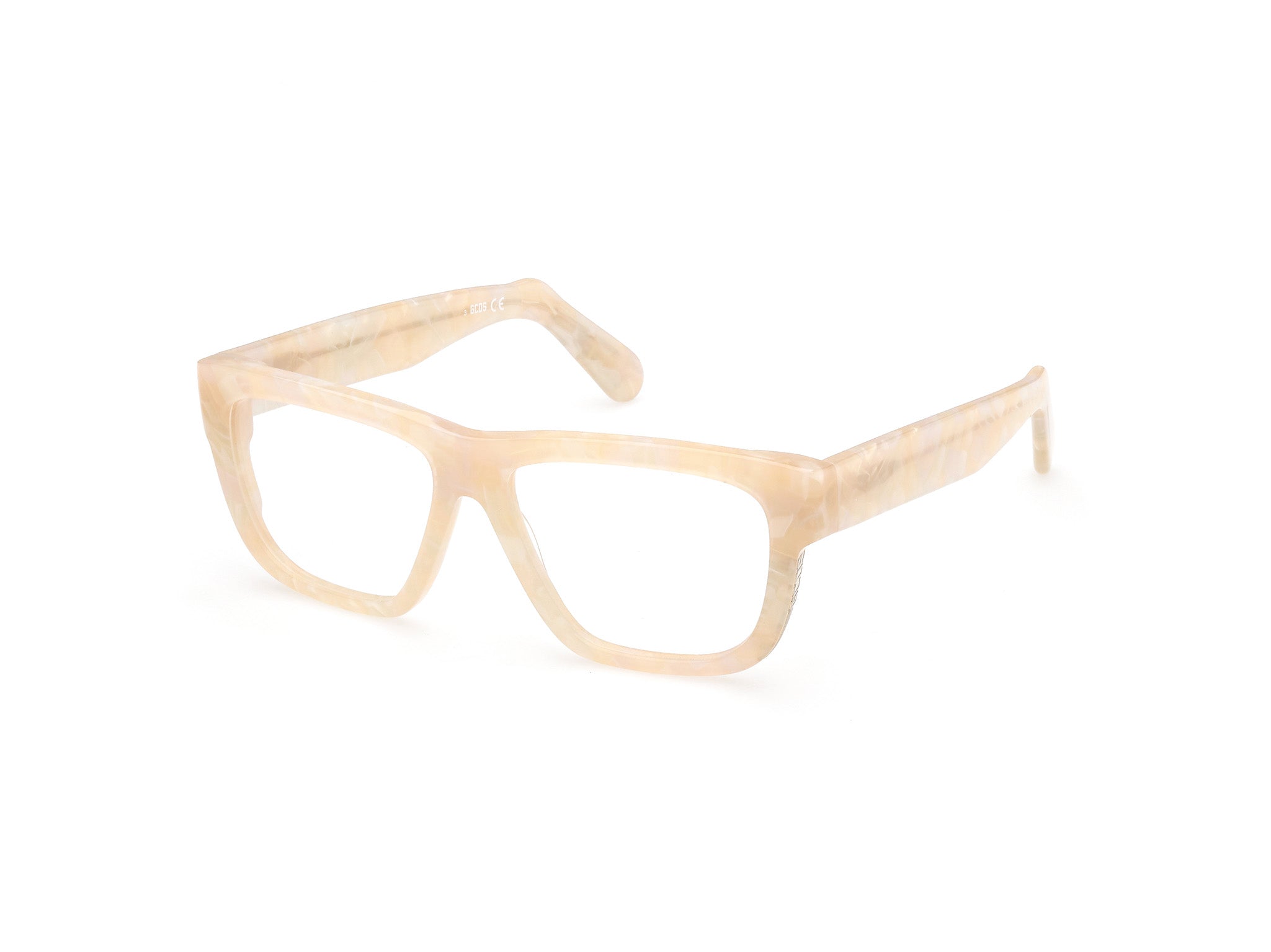 0889214366665 - Damen GD5011 025 Rahmen von BRILLEN Acetat Elfenbein  Quadratisch Normal