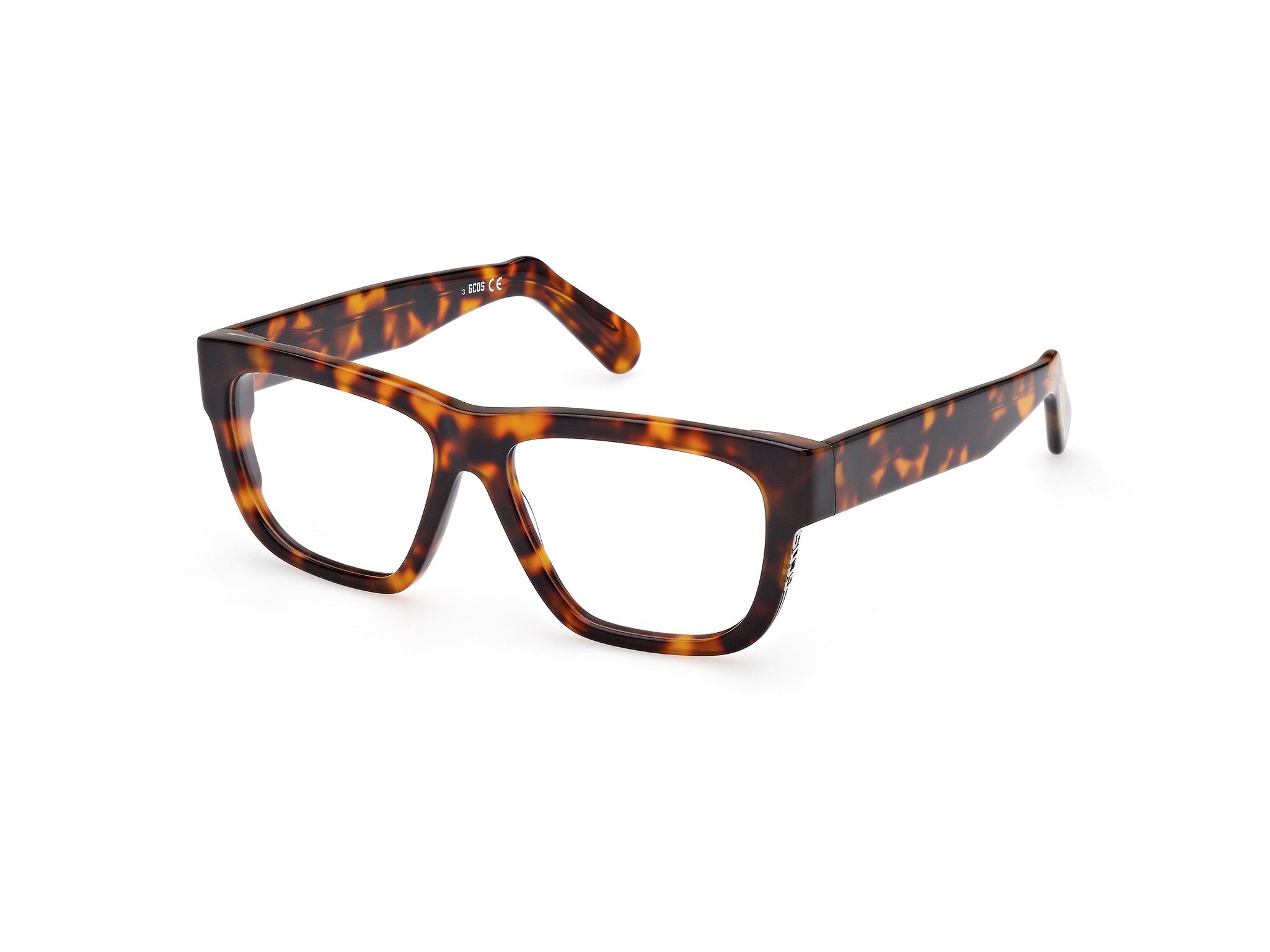 0889214366689 - Damen GD5011 052 Rahmen von BRILLEN Acetat Dunkler Havanna  Quadratisch Normal