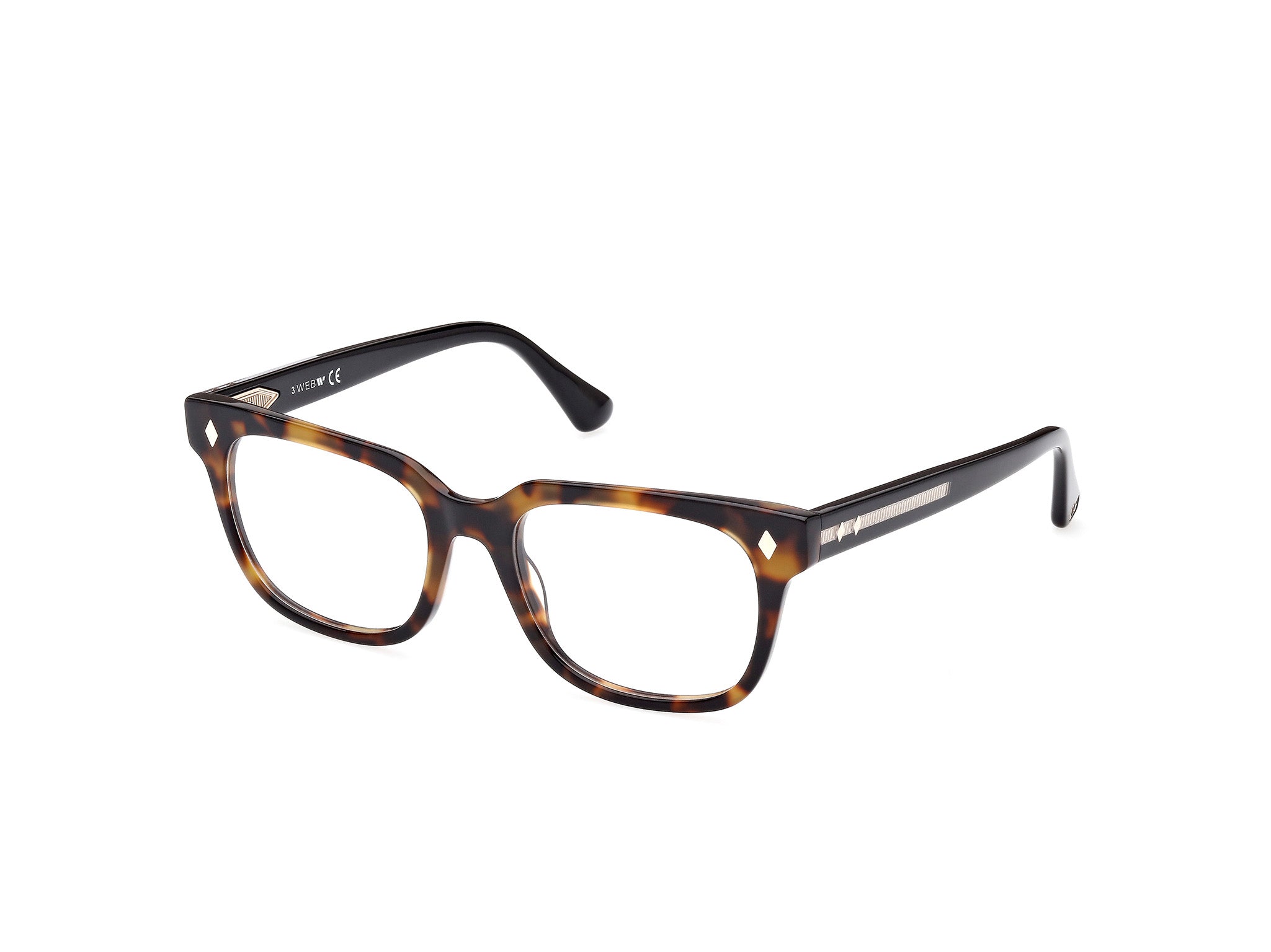 0889214367013 - Unisex WE5397 052 Rahmen von BRILLEN Acetat Dunkler Havanna  Hocken Normal