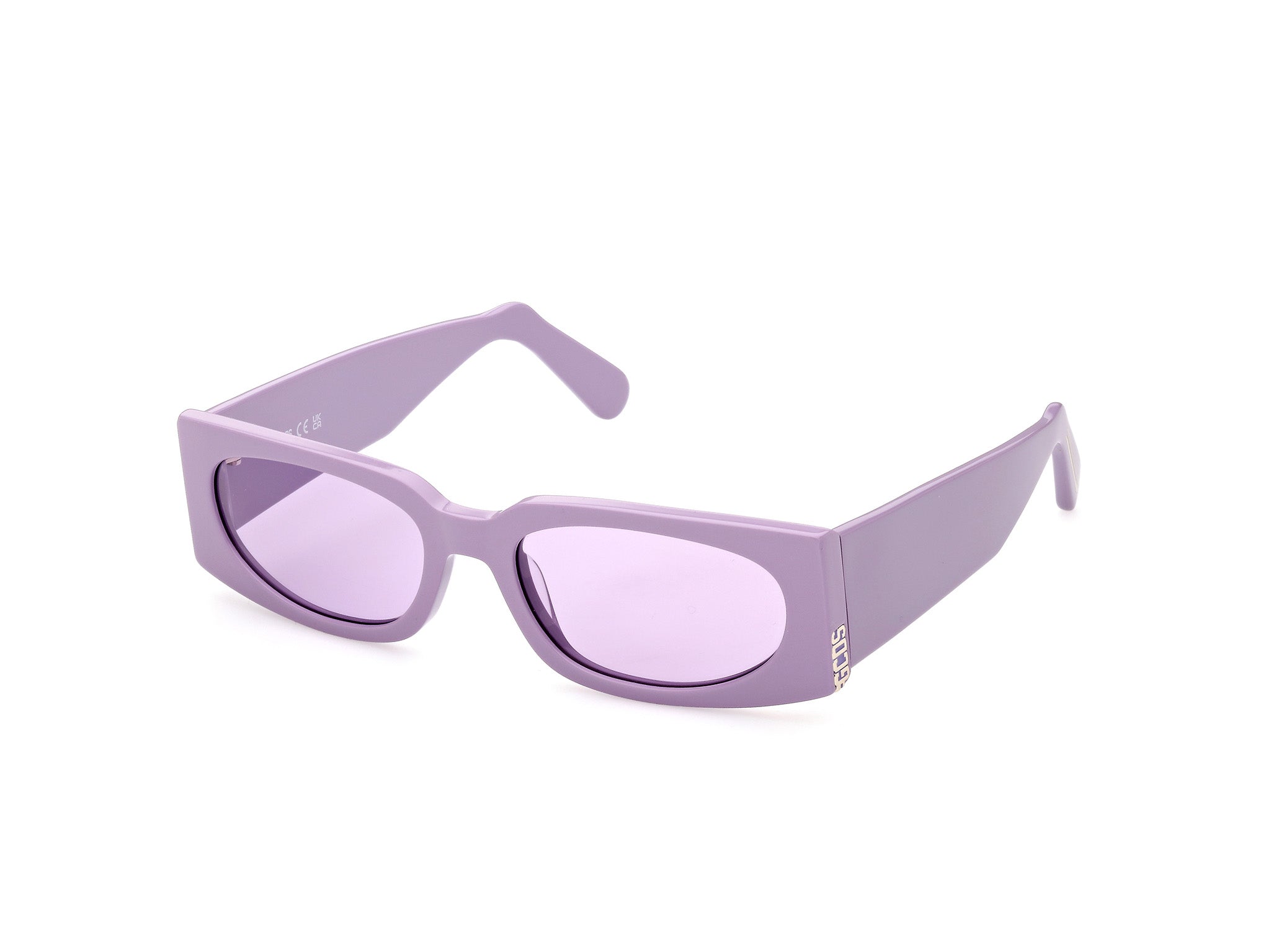 0889214367457 - Unisex GD0016 78Y Gläser SONNENBRILLEN Acetat Lila Violett Quadratisch Normal