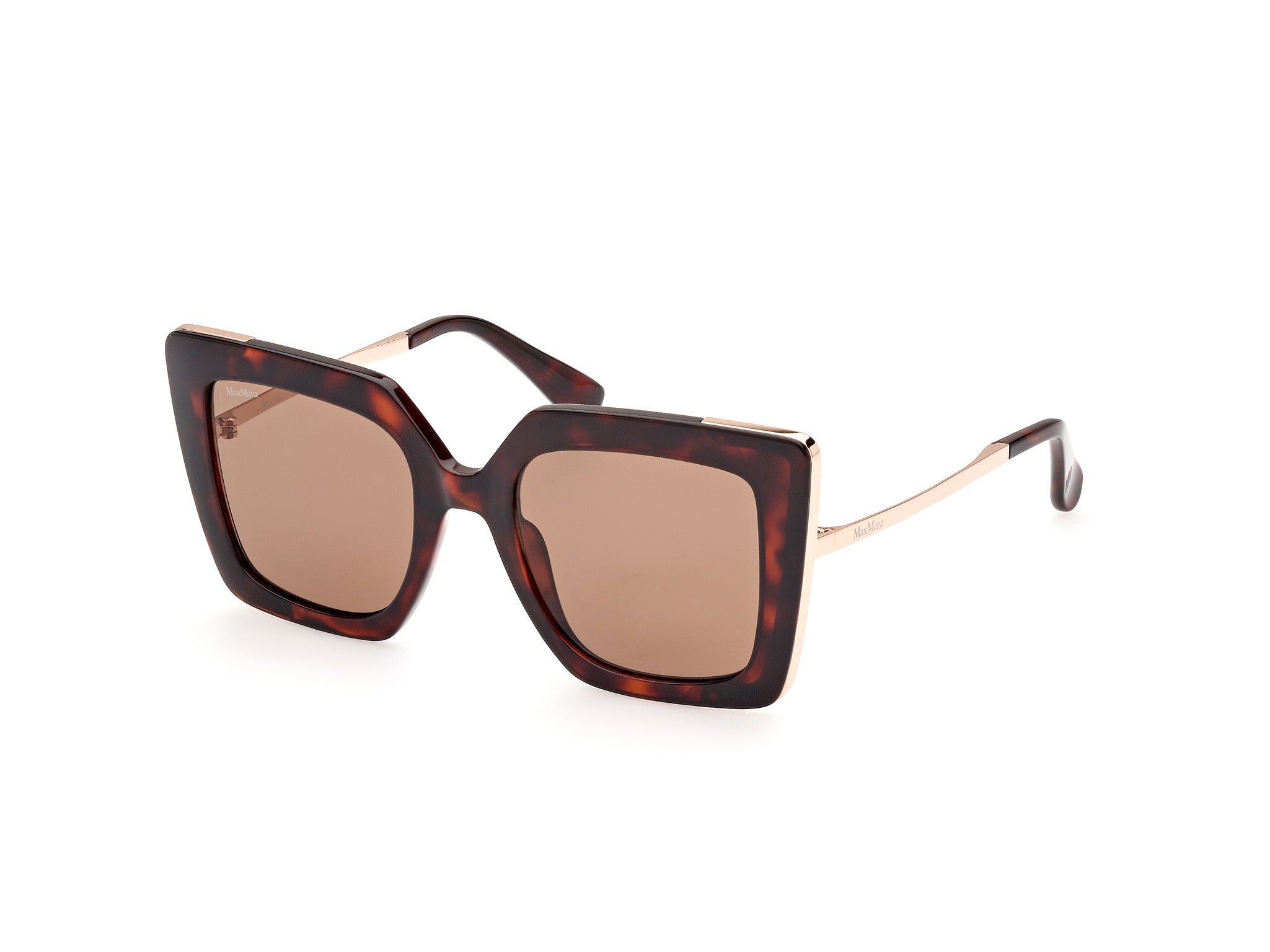 0889214378330 - Damen MM0051 Design4 54s Gläser SONNENBRILLEN Plastik Havanna Braun Cat Eye Normal