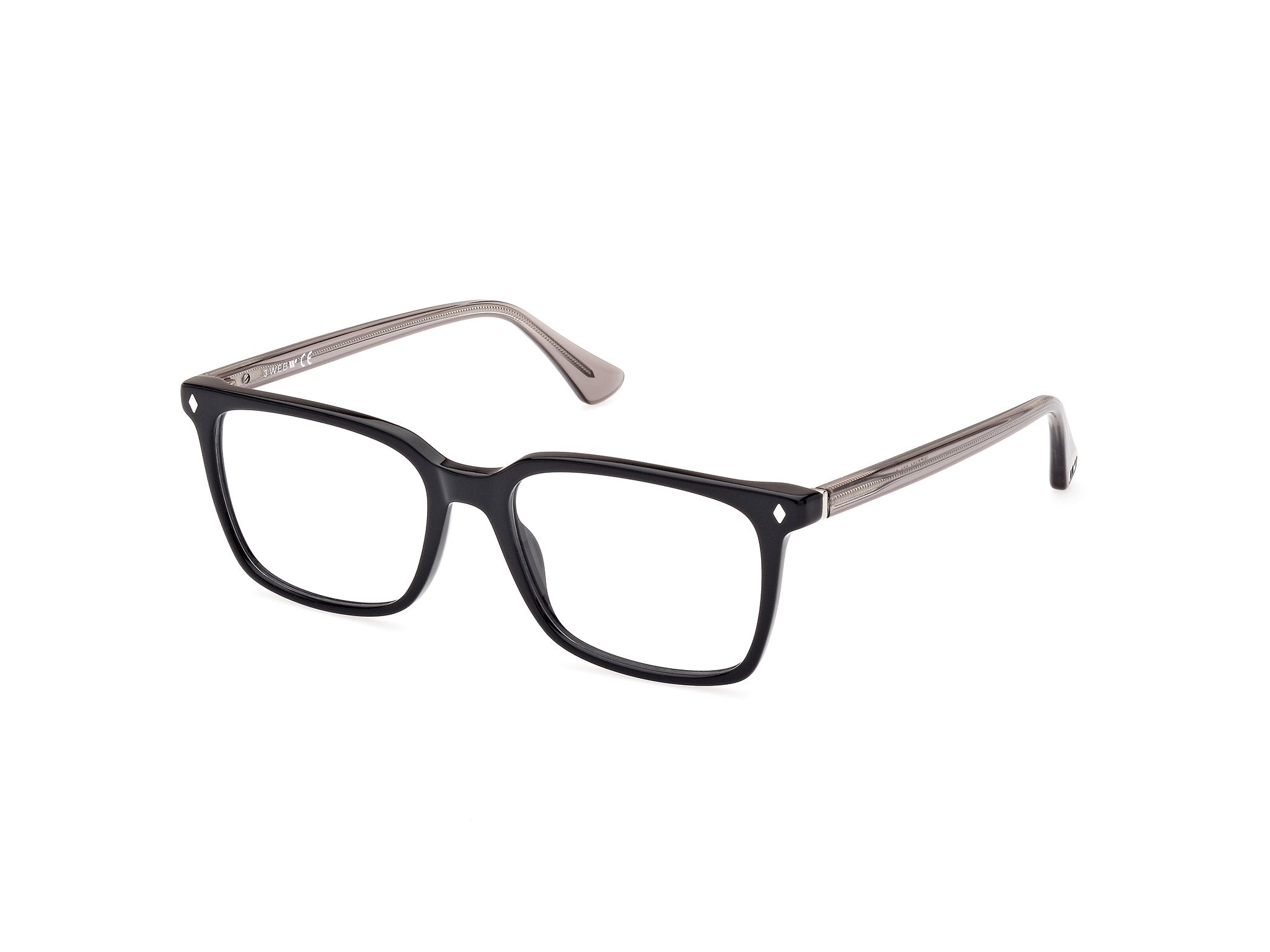 0889214386168 - Herren WE5401 1 Rahmen von BRILLEN Acetat Schwarz  Quadratisch Normal