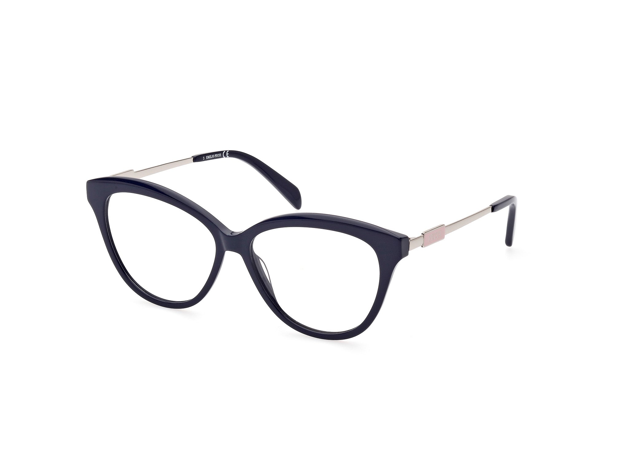 0889214387752 - Emilio Pucci Frau EP5211 090 Rahmen von BRILLEN Acetat Blau  Katzenauge Normal