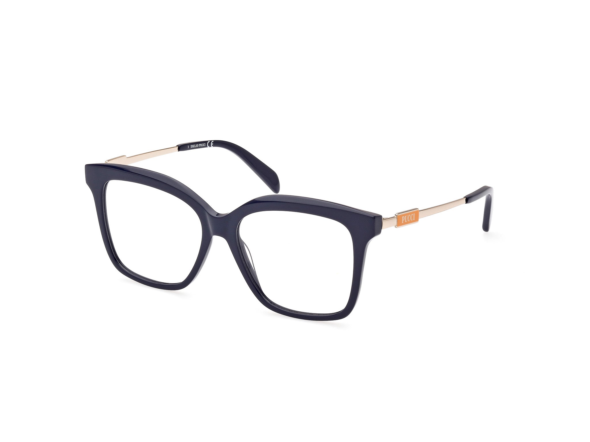 0889214387790 - Emilio Pucci Damen EP5212 090 Rahmen von BRILLEN Acetat Blau  Quadratisch Normal