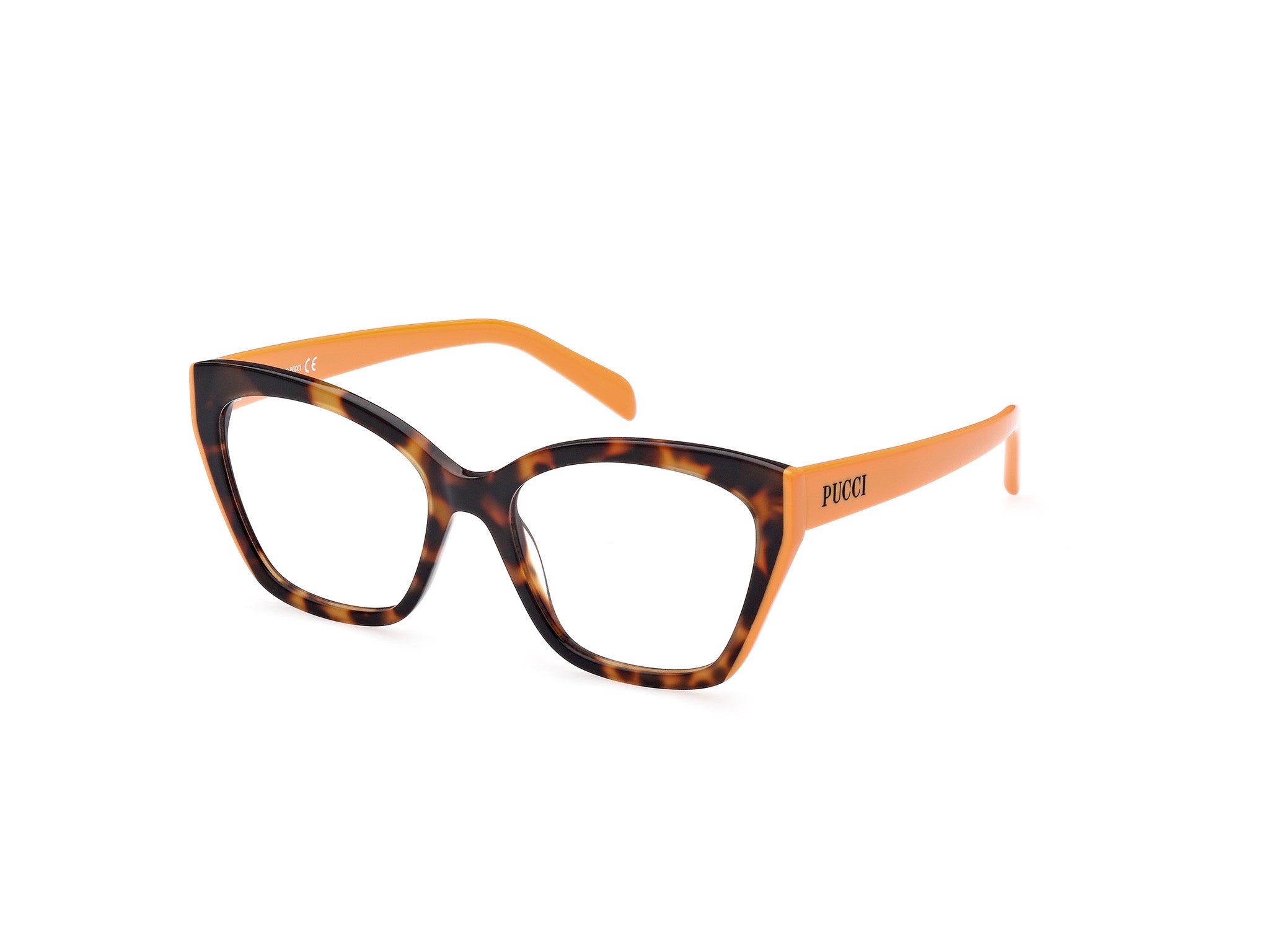 0889214387943 - Emilio Pucci Damen EP5216 056 Rahmen von BRILLEN Acetat Havanna  Schmetterling Normal