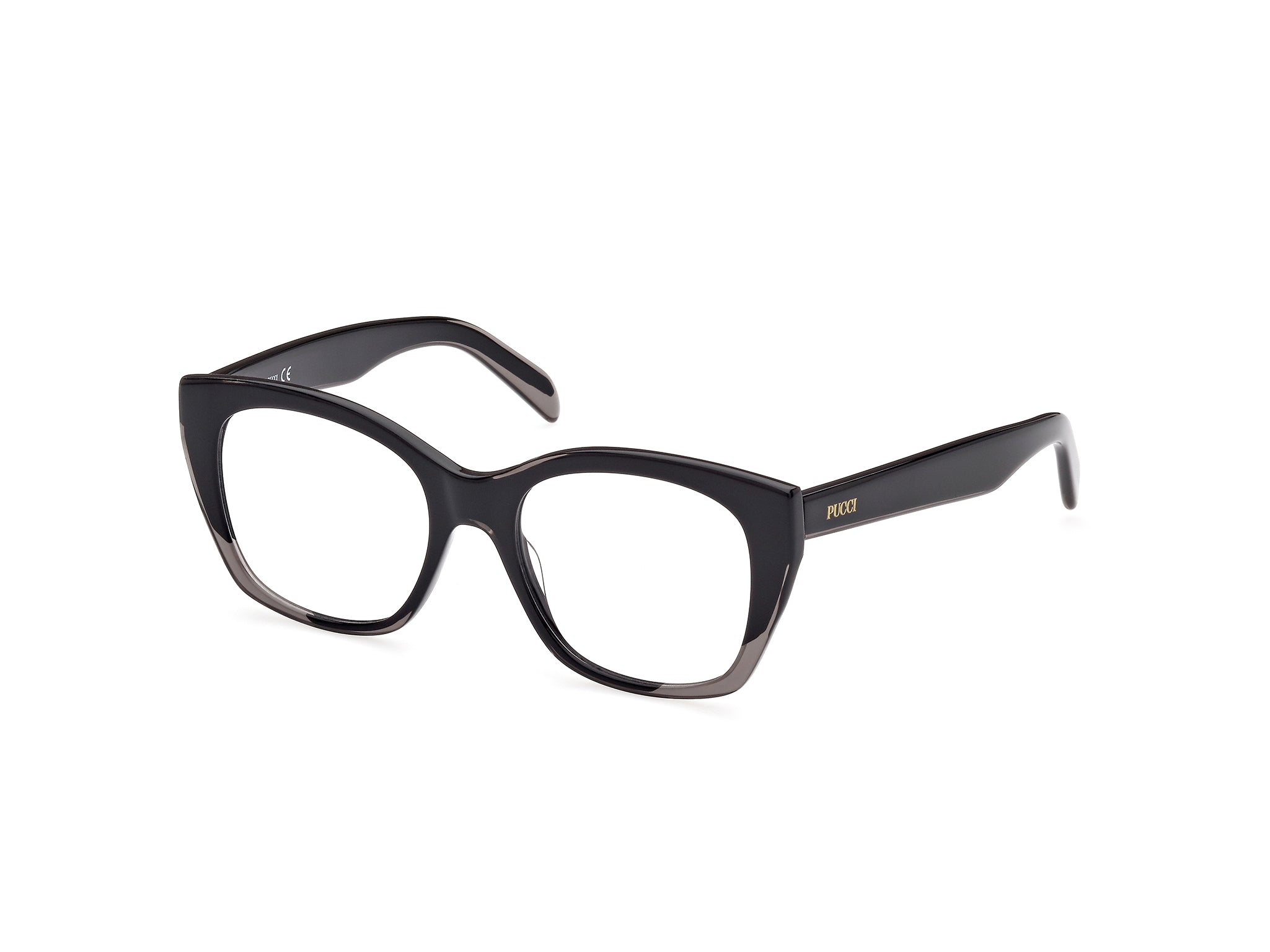 0889214387967 - Emilio Pucci Damen EP5217 005 Rahmen von BRILLEN Acetat Schwarz  Quadratisch Normal