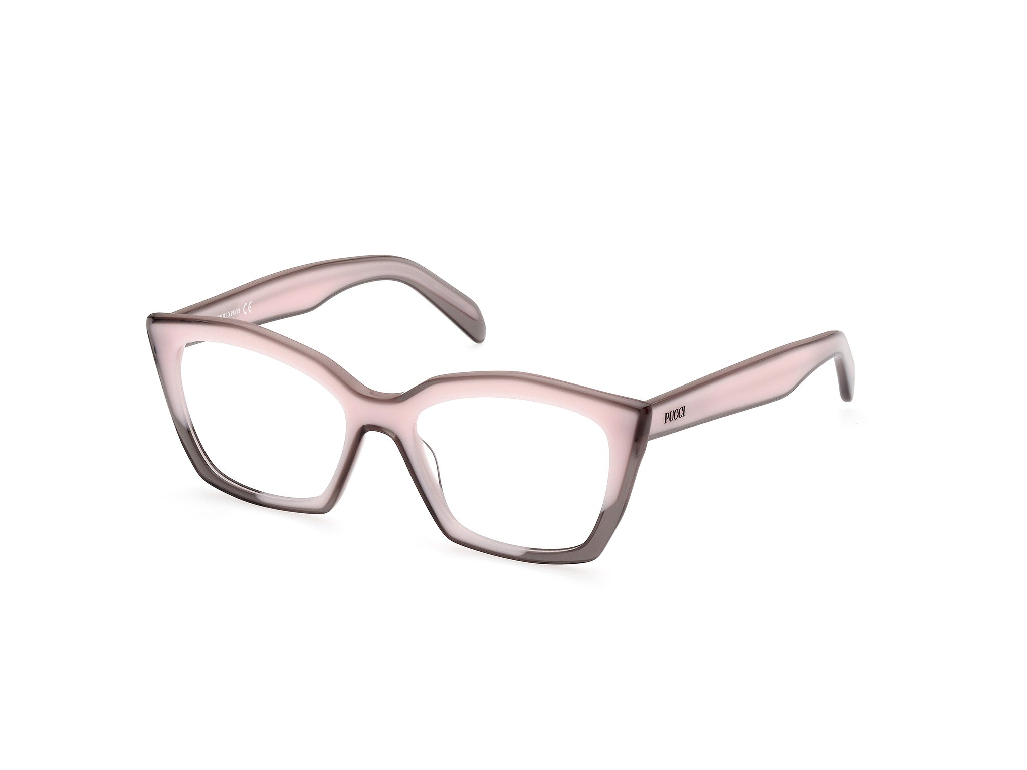 0889214388018 - Emilio Pucci Damen EP5218 074 Rahmen von BRILLEN Acetat Rosa  Geometrisch Normal