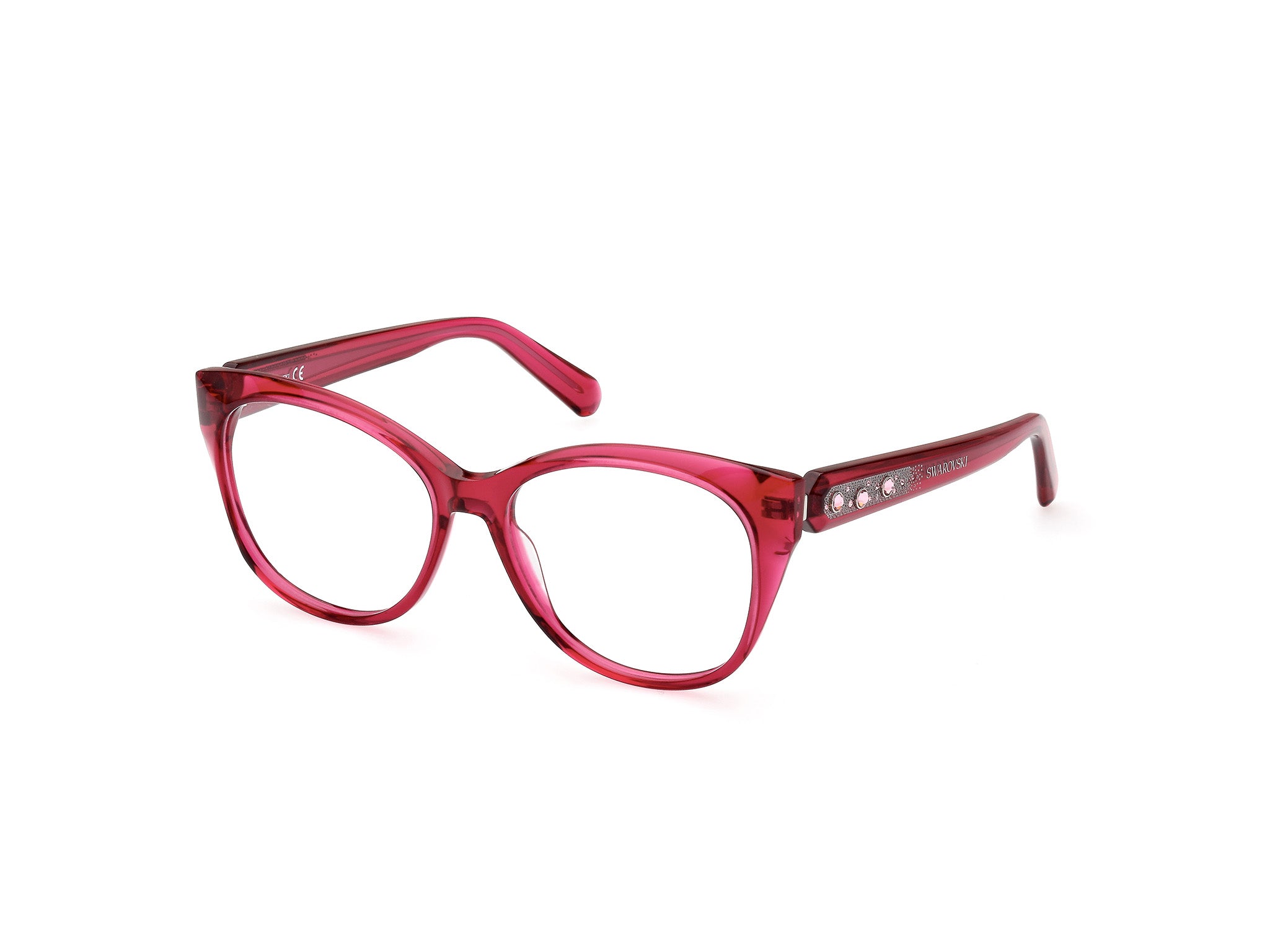 0889214388735 - Frau SK5469 072 Rahmen von BRILLEN Steckdose Acetat Rose  Kreisel Normal