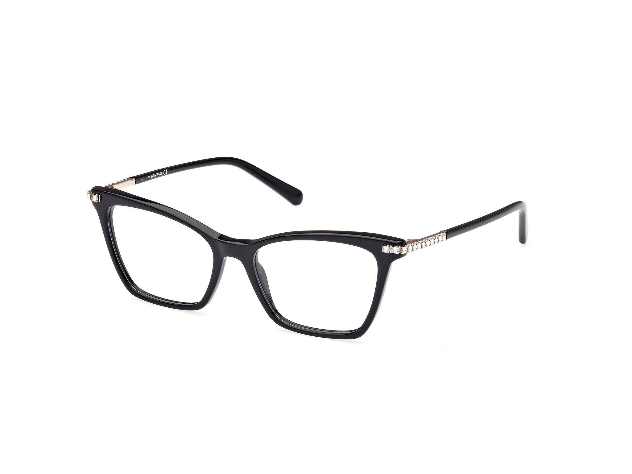 0889214388797 - Damen SK5471 001 Rahmen von BRILLEN Steckdose Acetat Schwarz  Quadratisch Normal