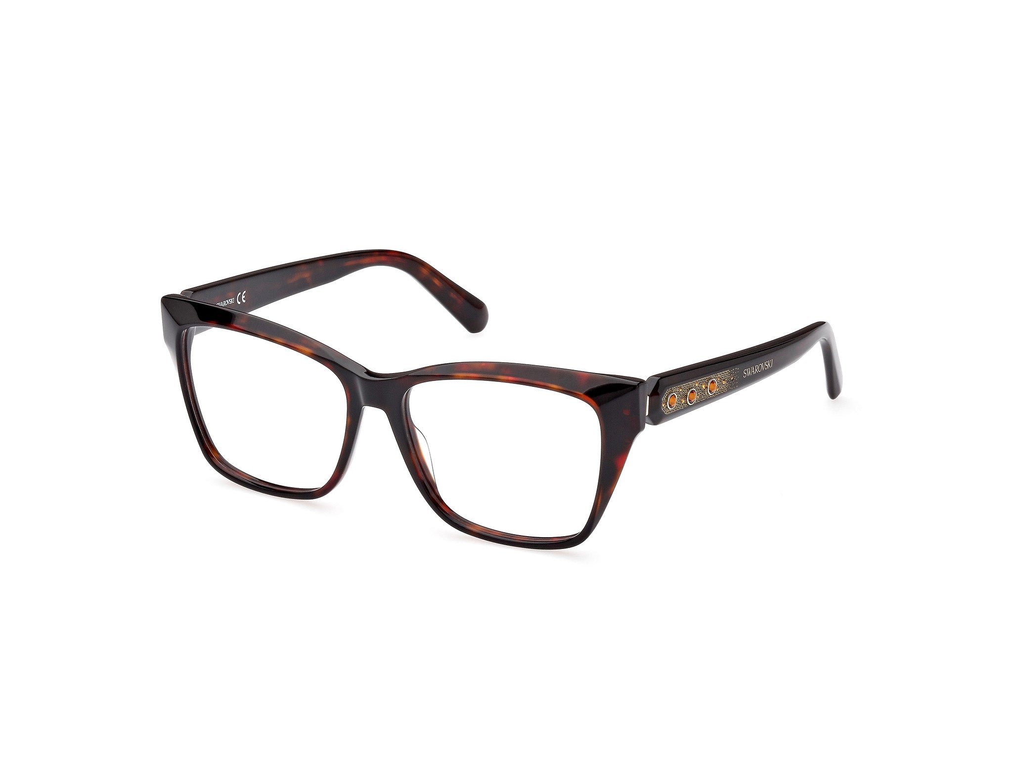 0889214389220 - Damen SK5468 052 Rahmen von BRILLEN Steckdose Acetat Havanna  Quadratisch Normal