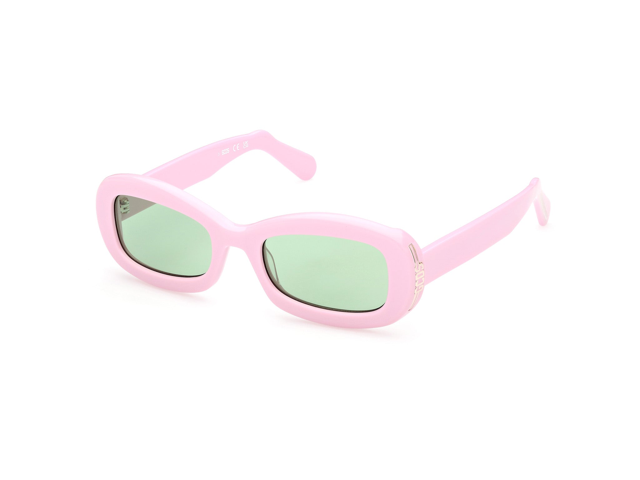 0889214397997 - Unisex GD0027 72N Gläser SONNENBRILLEN Acetat Rosa Grün Quadratisch Normal