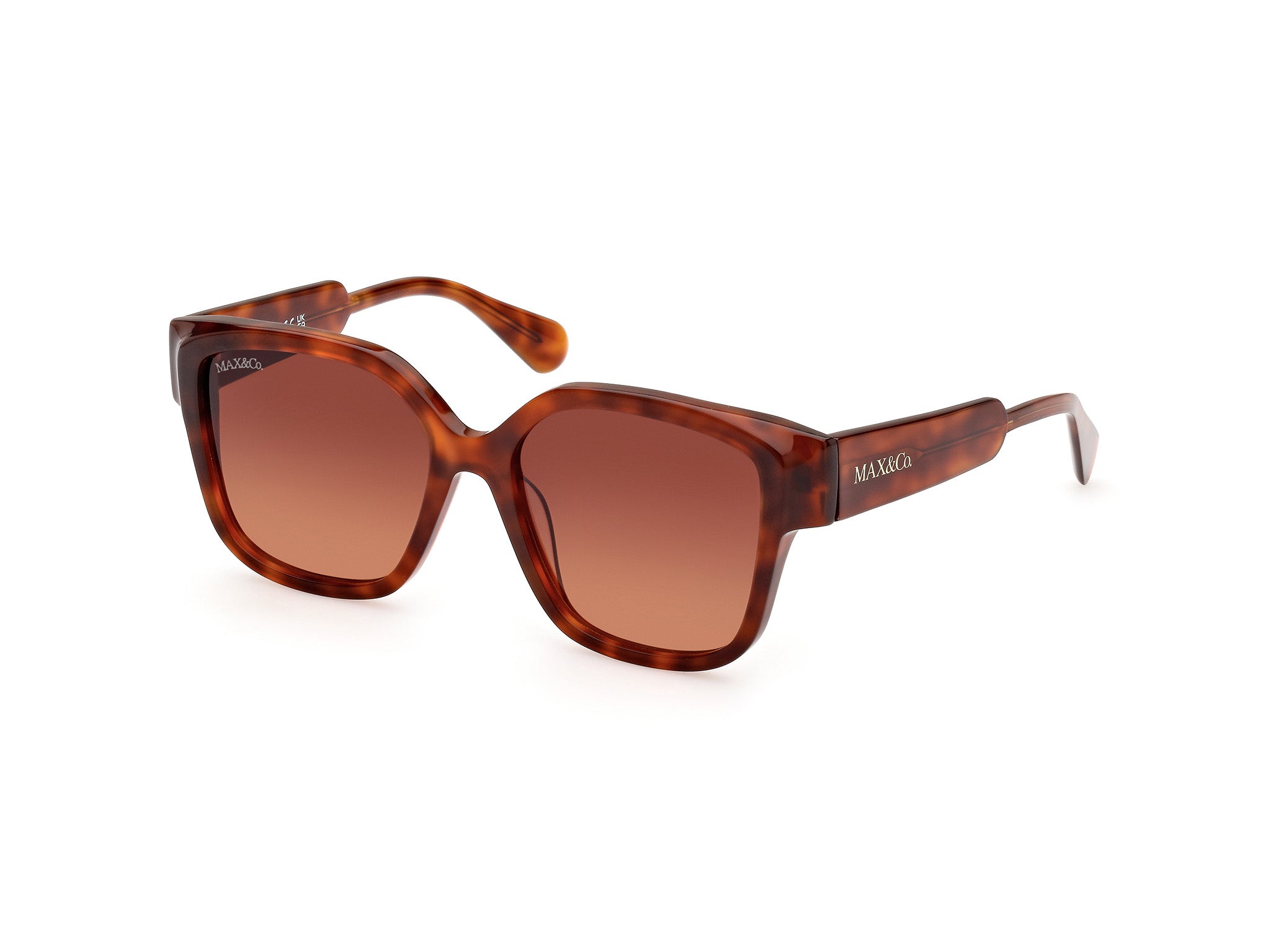 0889214411877 - Damen MO0075 52F Gläser SONNENBRILLEN Acetat   Quadratisch Normal