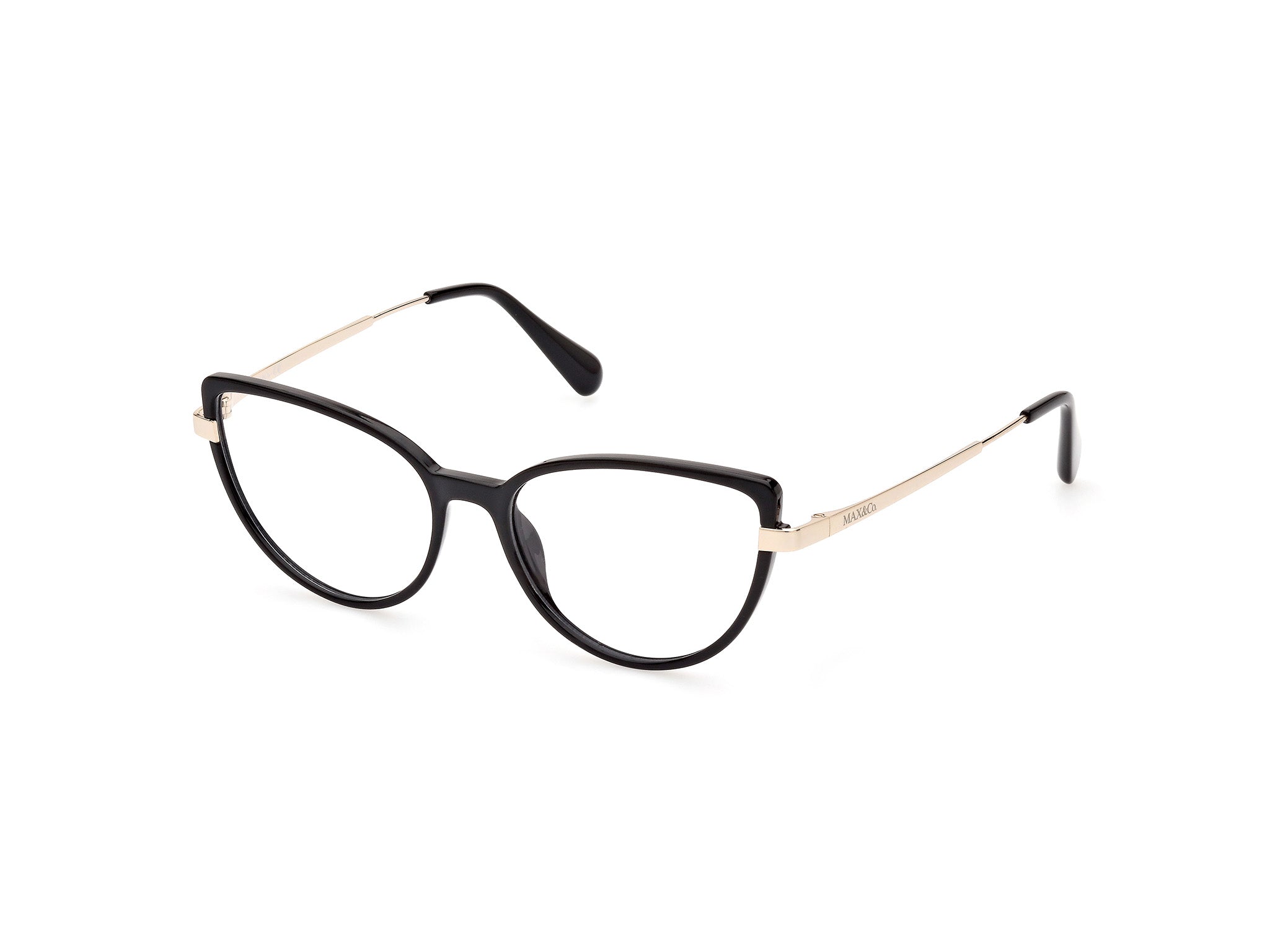 0889214412393 - Damen MO5103 001 Rahmen von BRILLEN Injiziert Schwarz  Cat Eye Normal