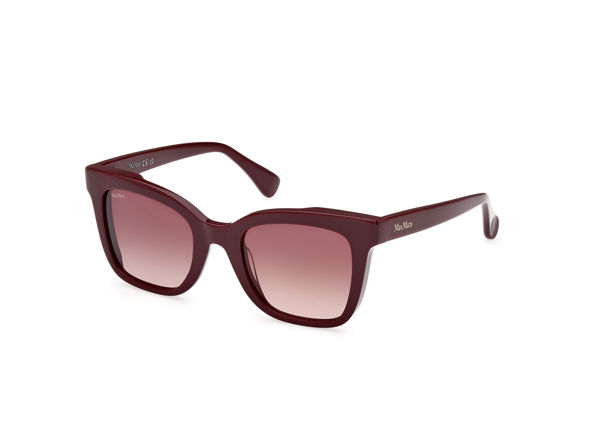 0889214413482 - Damen MM0067 LEE2 66Z Gläser SONNENBRILLEN Acetat Rot Violett Quadratisch Normal