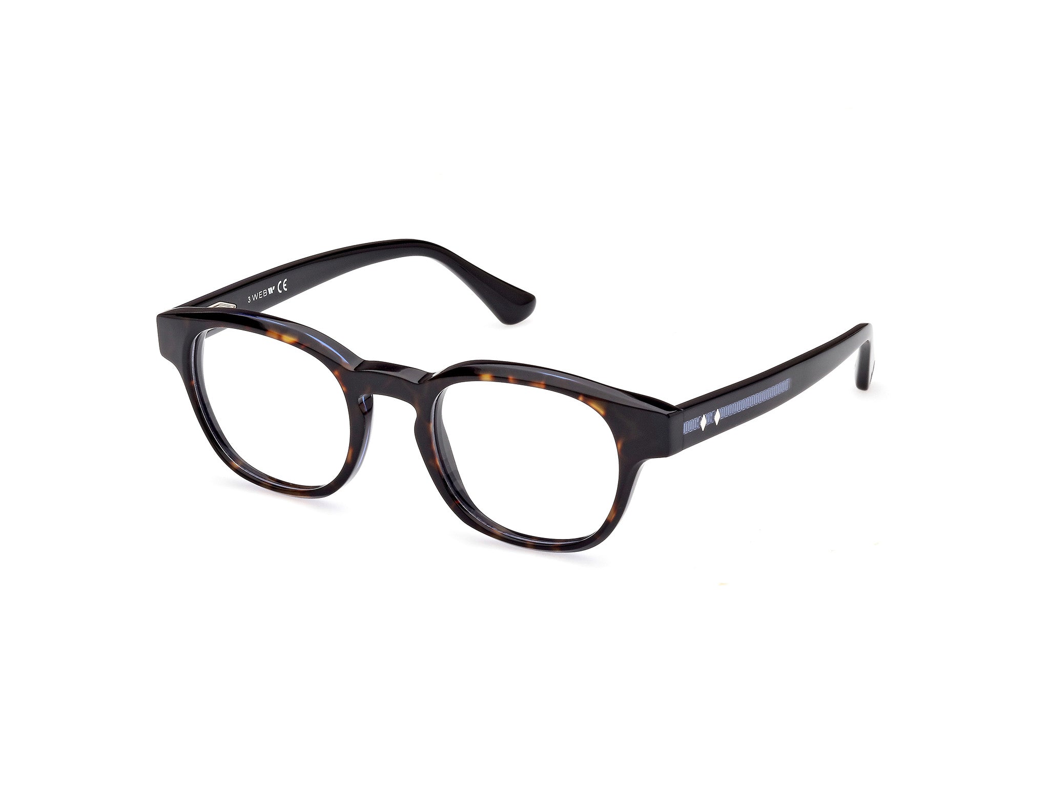 0889214414021 - Herren WE5411 56 Rahmen von BRILLEN Acetat Havanna  Rund Normal