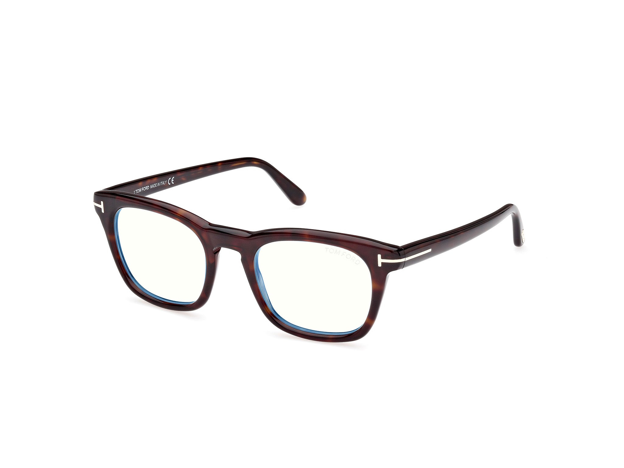 0889214415608 - TOM FORD Mann FT5870-B 052 Rahmen von BRILLEN Acetat Dunkler Havanna  Hocken Normal