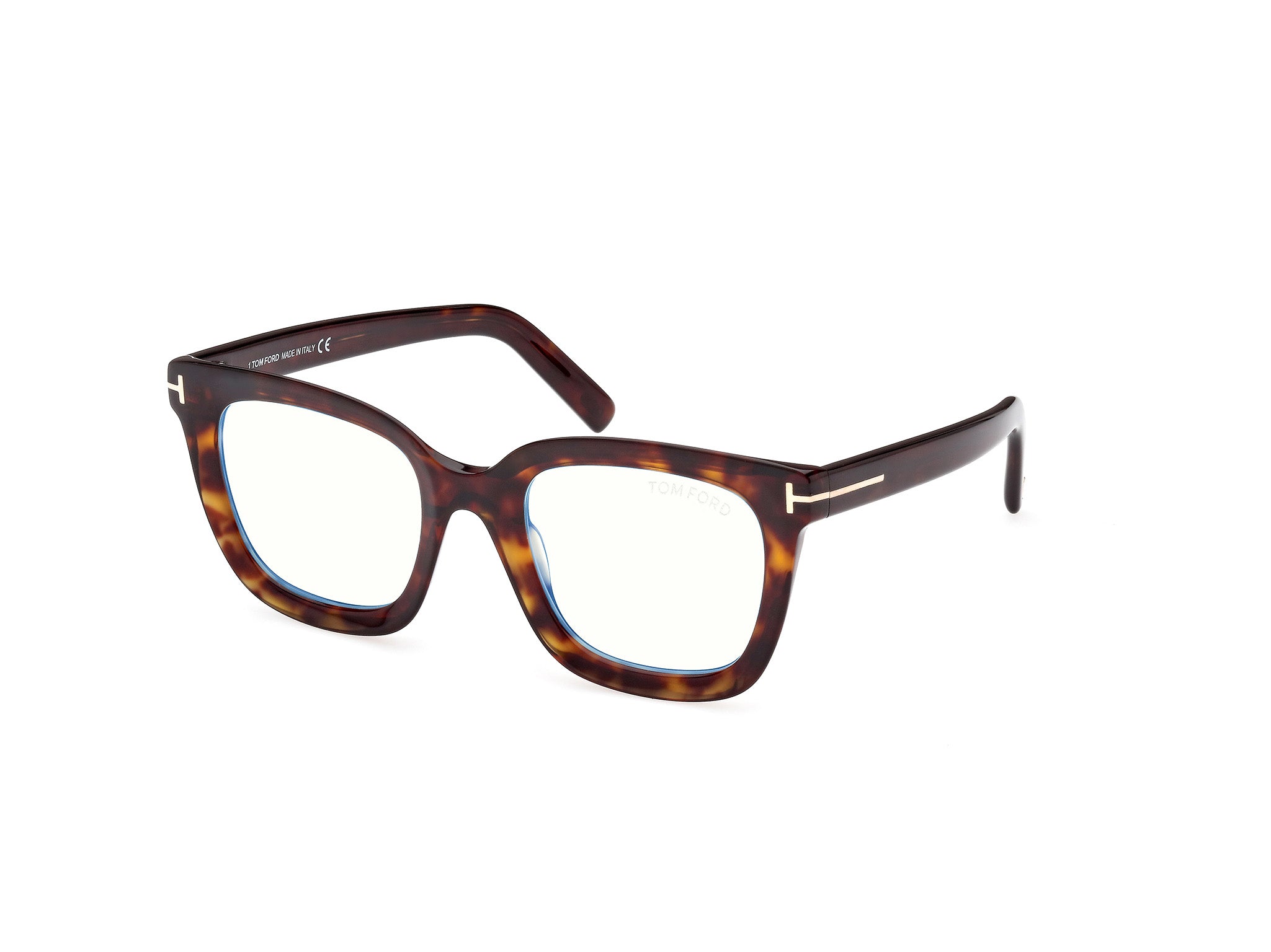 0889214415981 - TOM FORD Frau FT5880-B 052 Rahmen von BRILLEN Acetat Dunkler Havanna  Hocken Normal