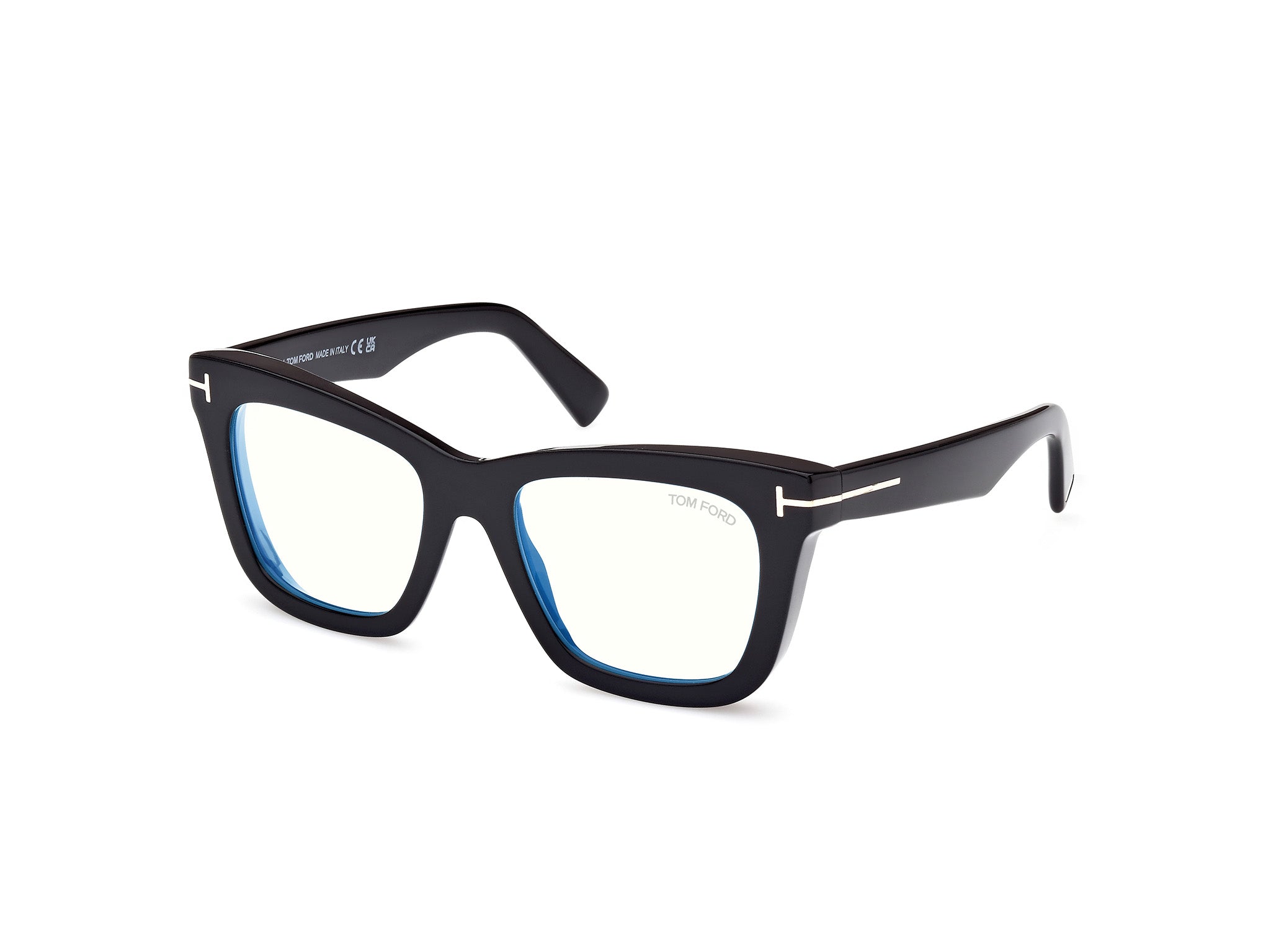 0889214416018 - TOM FORD Damen FT5881-B 1 Rahmen von BRILLEN Acetat Schwarz  Quadratisch Normal