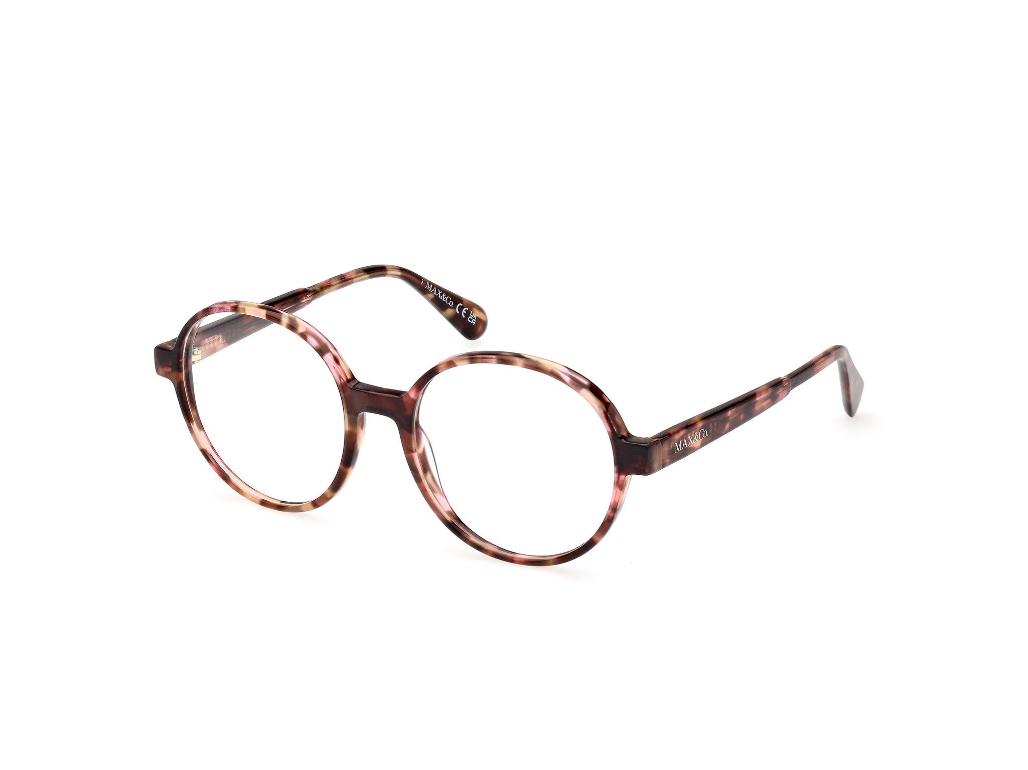 0889214416605 - Damen MO5108 055 Rahmen von BRILLEN Acetat Havanna  Rund Normal