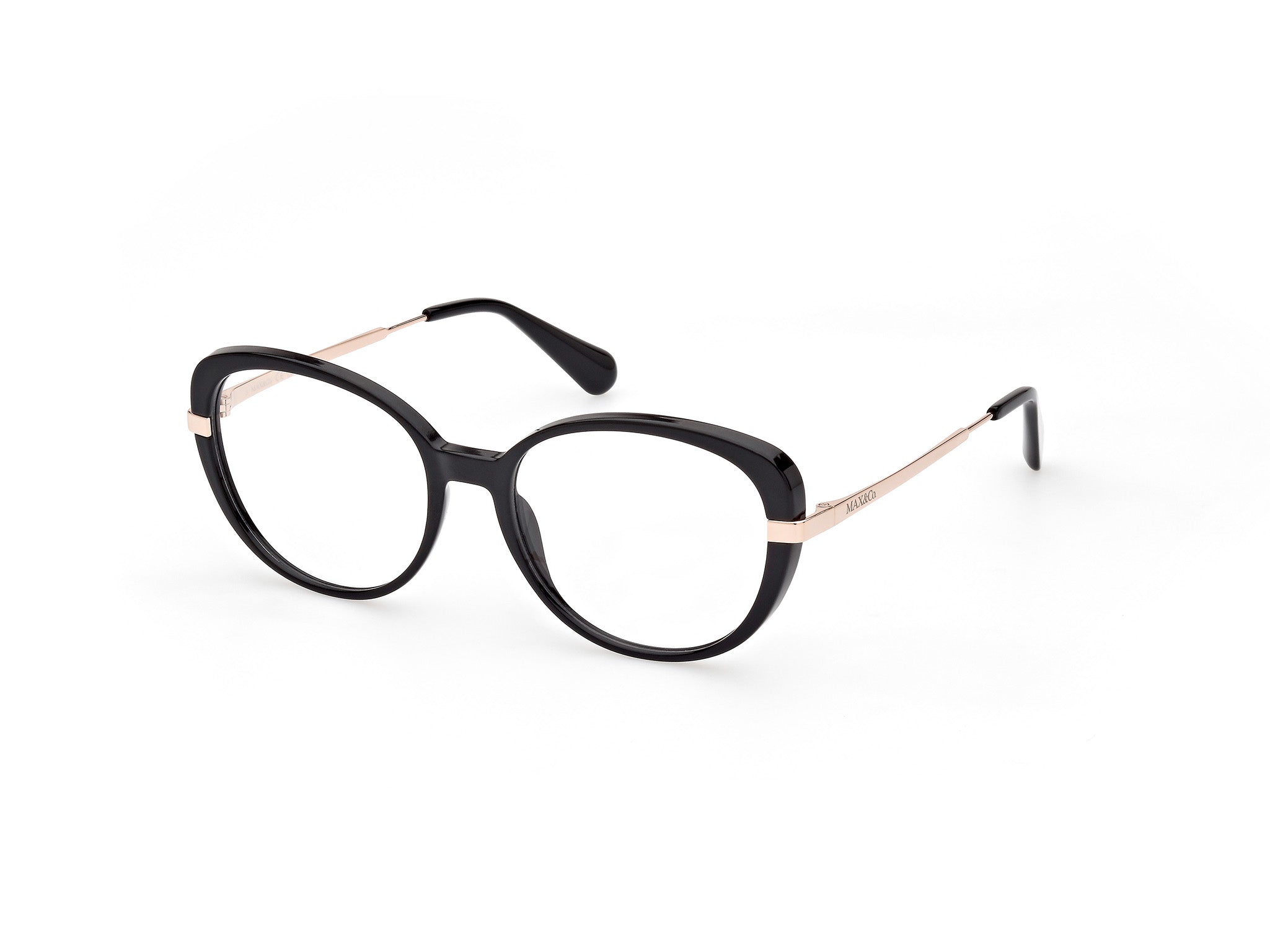 0889214416766 - Damen MO5112 001 Rahmen von BRILLEN Injiziert Schwarz  Schmetterling Normal