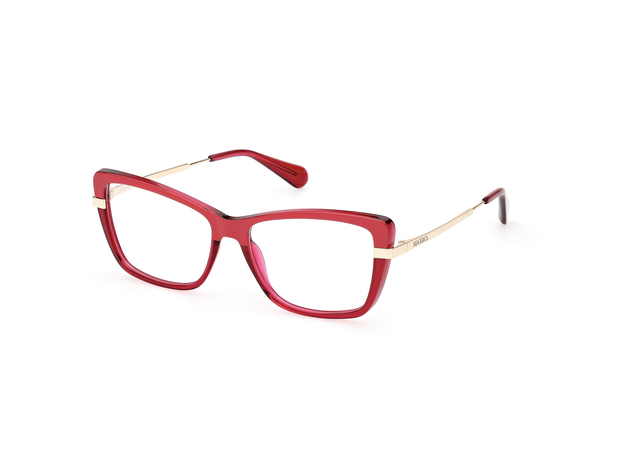 0889214416827 - Damen MO5113 068 Rahmen von BRILLEN Injiziert Rot  Cat Eye Normal