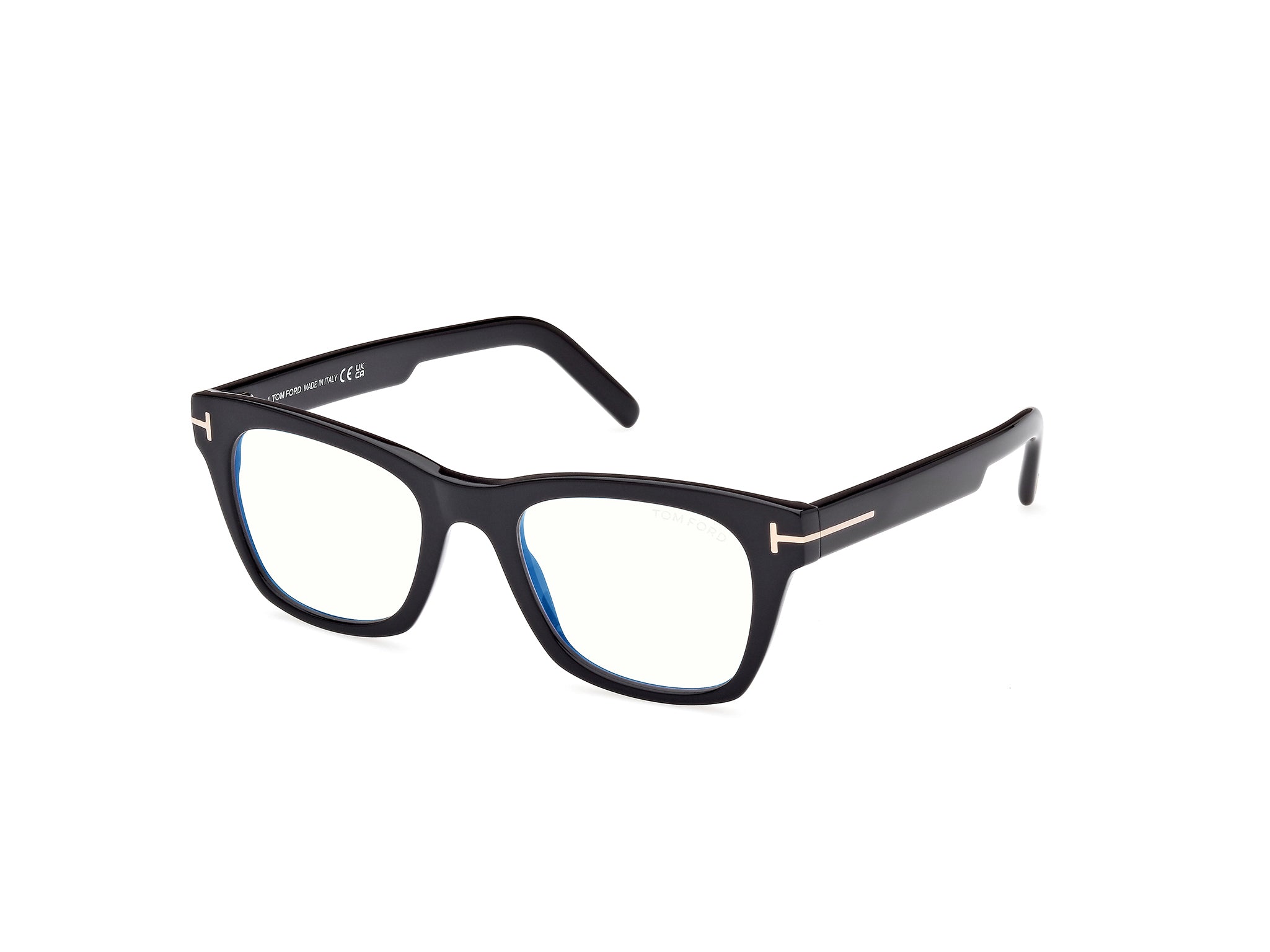 0889214418708 - TOM FORD Herren FT5886-B 001 Rahmen von BRILLEN Acetat Schwarz  Quadratisch Anti-Blaulicht